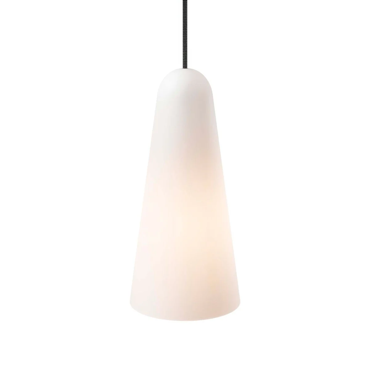 1-Light Modern Glass Cone Pendant Light – Single-Socket Ceiling Pendant Fixture - Image 25