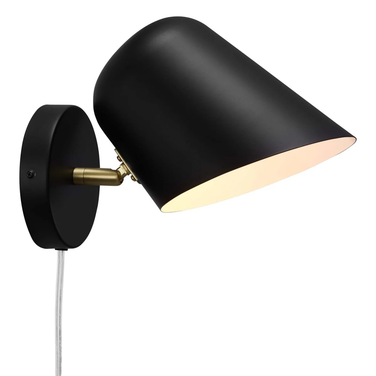 1-Light Swivel Wall Sconce – Adjustable Swiveling Wall Light Fixture for Hallway & Bedroom - Image 10