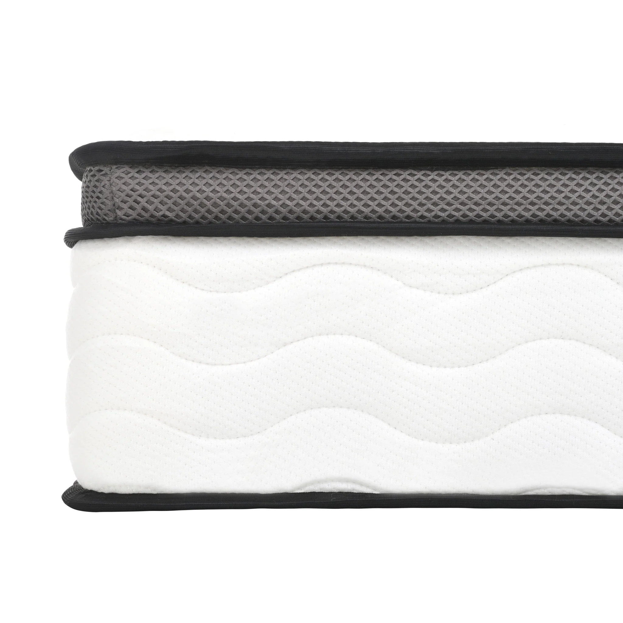 10" Hybrid Medium Firm Mattress With Memory Foam & Pocket Coils - Image 2