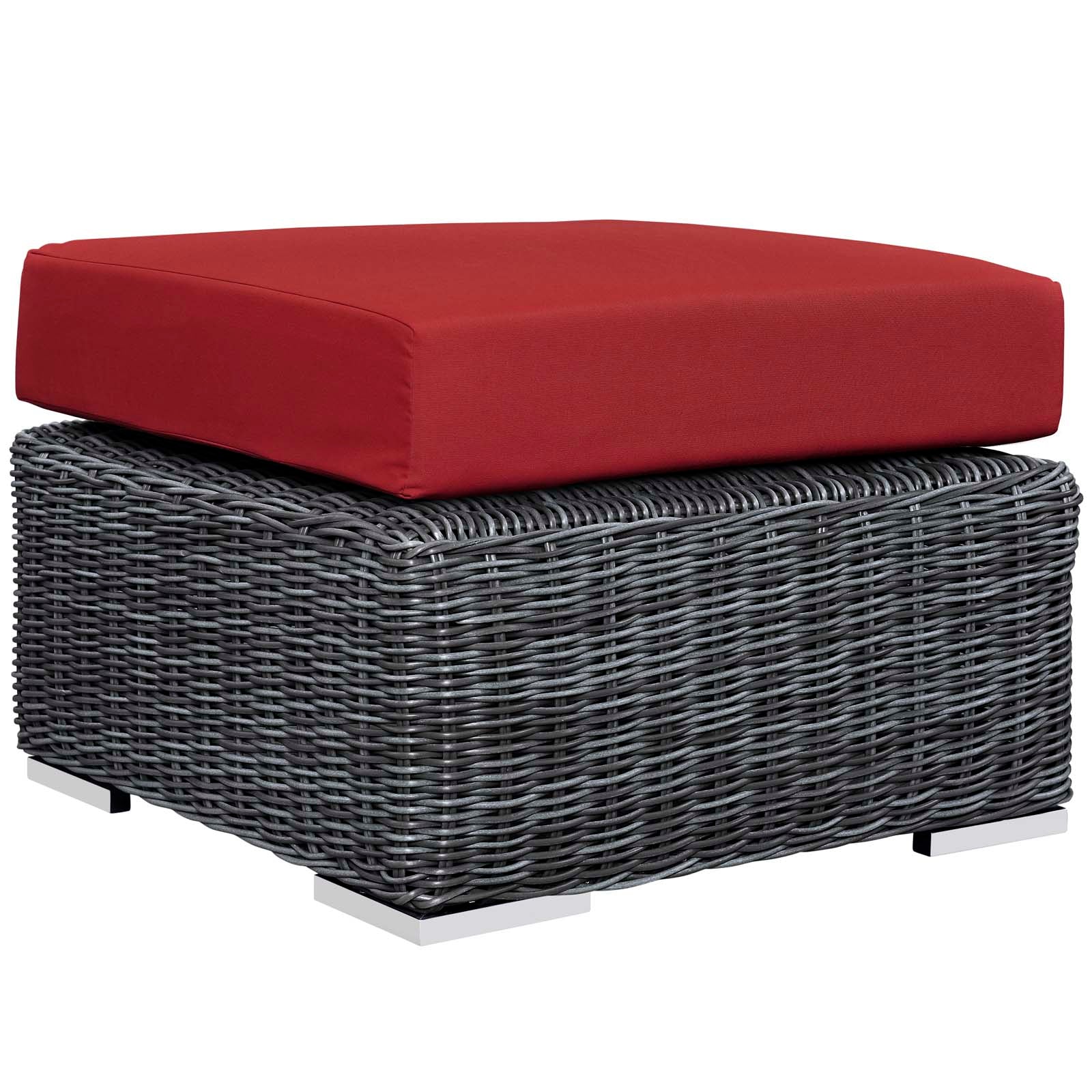 10-Piece Outdoor Sunbrella Fabric Patio Sectional Set - Image 22