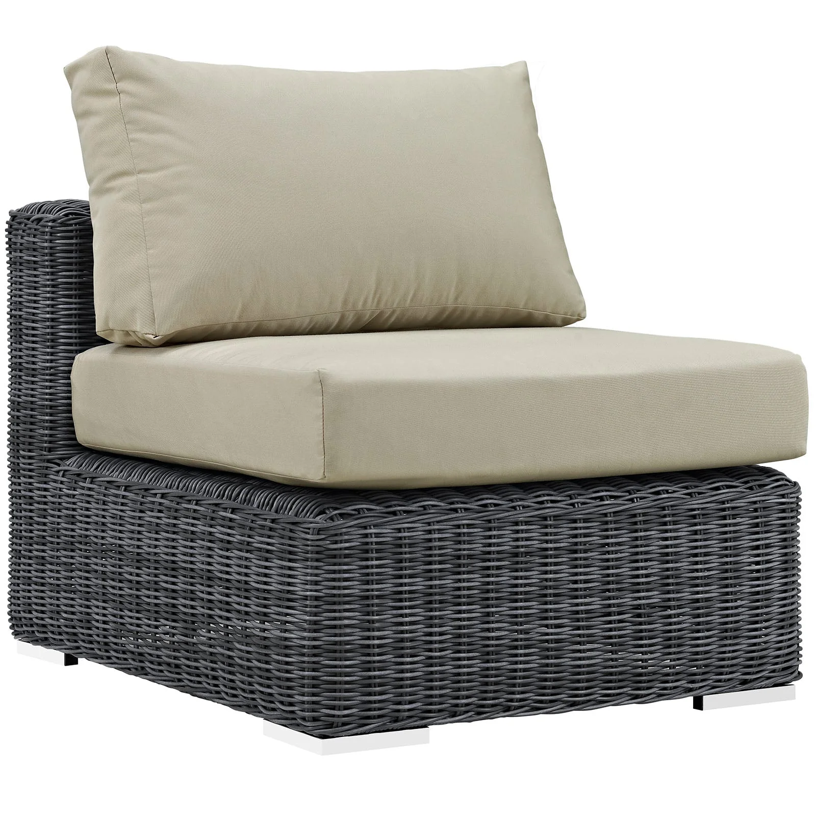 10-Piece Outdoor Sunbrella Fabric Patio Sectional Set - Image 5