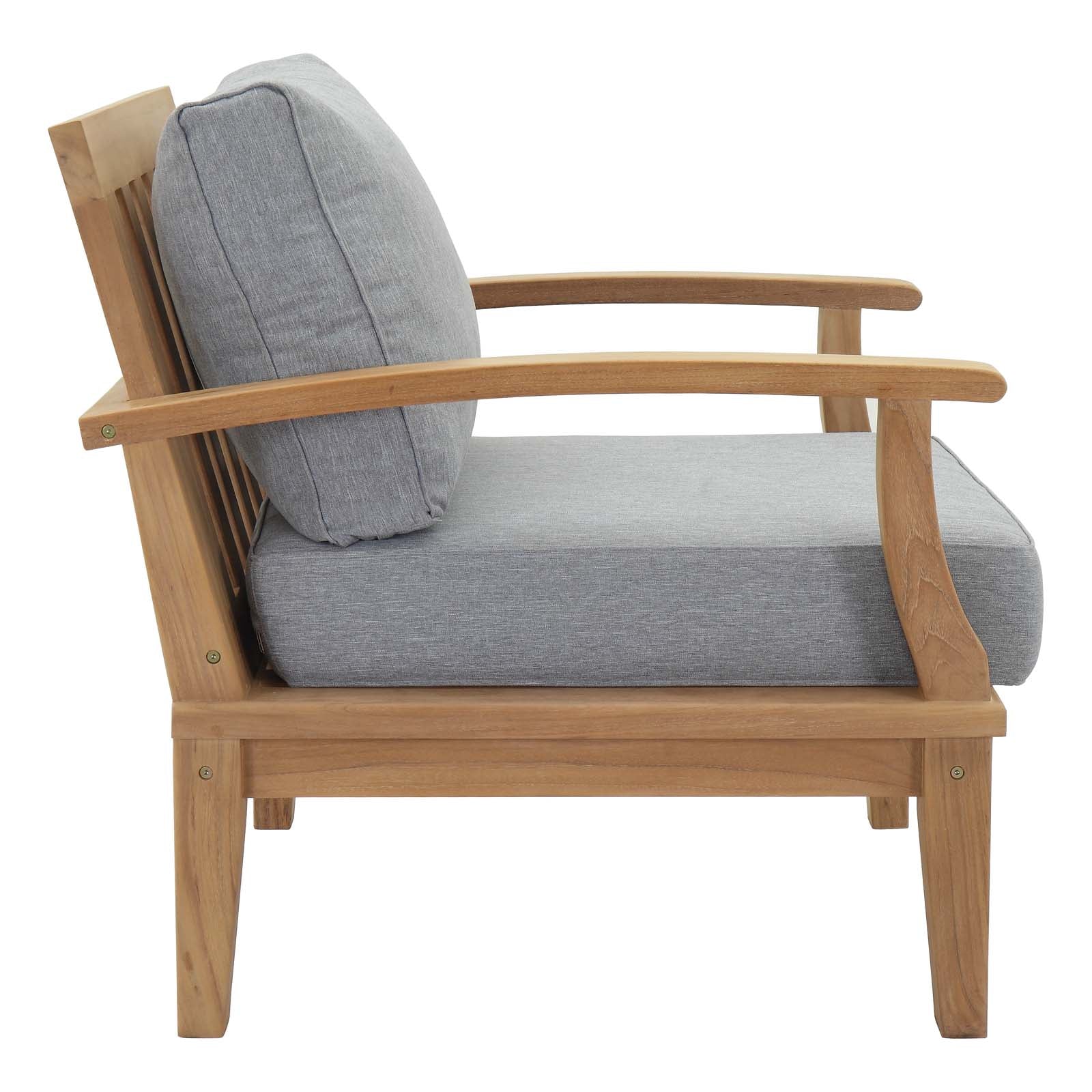 10-Piece Outdoor Teak Wood Patio Seating Set - Image 7