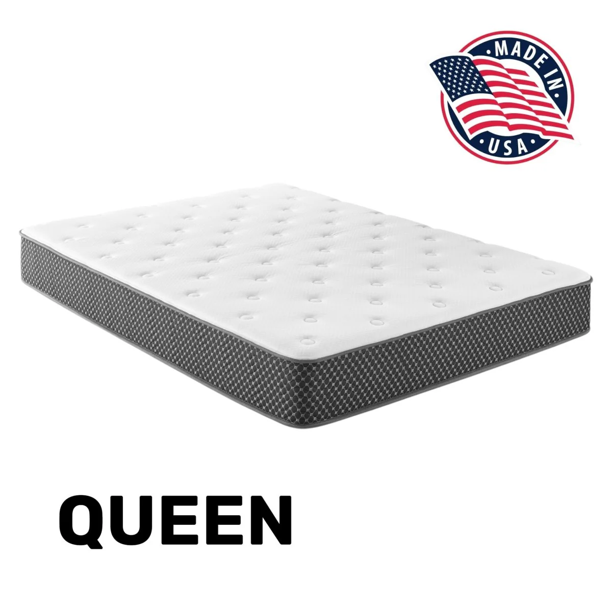 10” Quilted Foam Mattress – Breathable Quilted Top with Layered Foam Support - Image 5