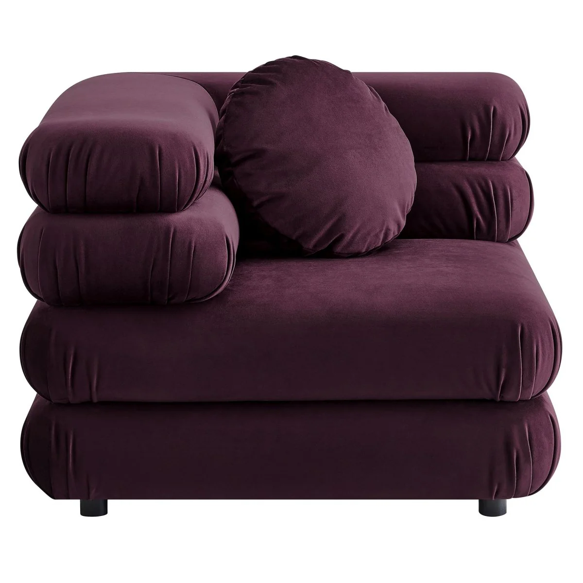 114 Jubilee Performance Velvet 5-Piece L-Shaped Modular Sectional - Image 15