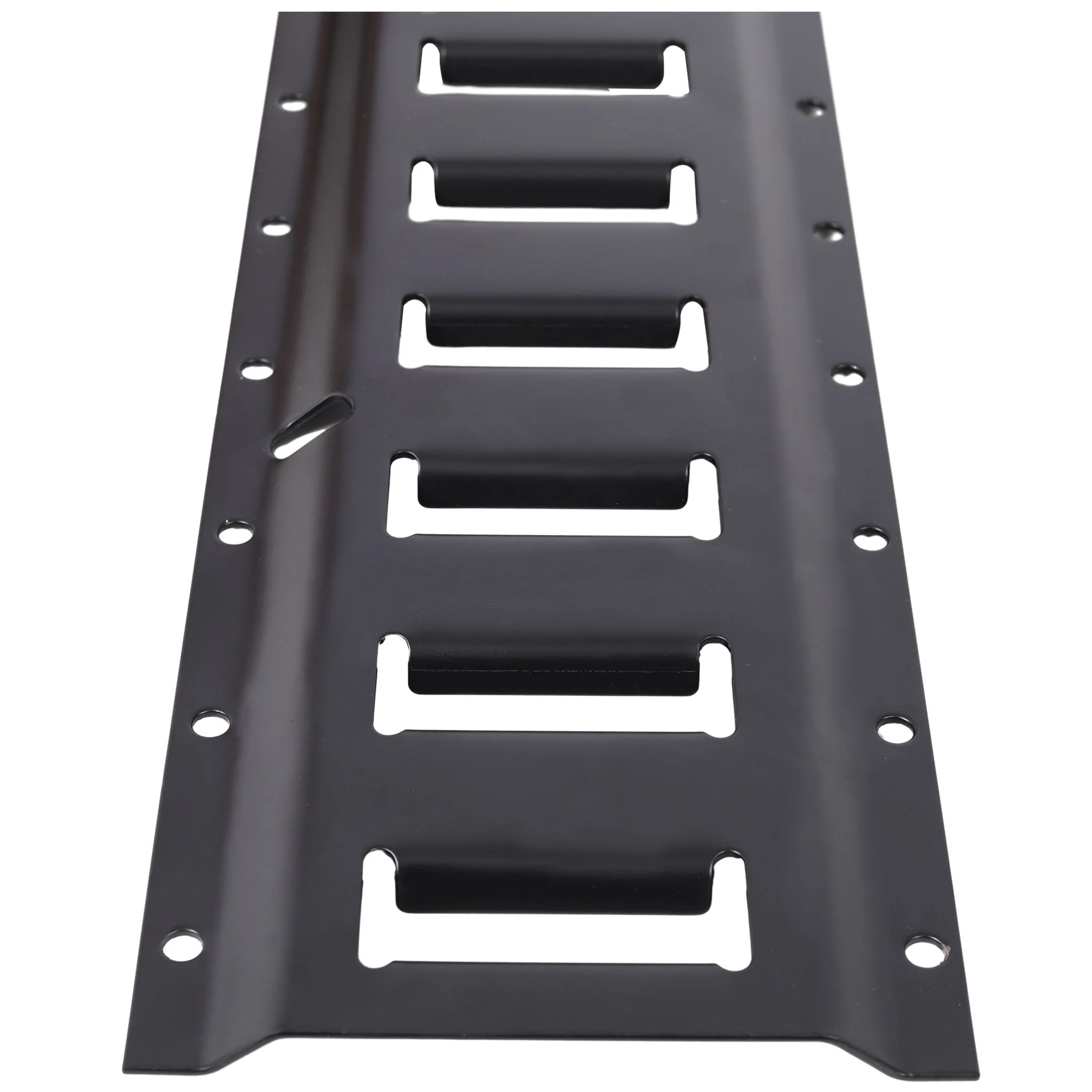 12 Pieces E Track Tie-Down Rail Kit For Trucks, Vans, Garages - Black - Image 9