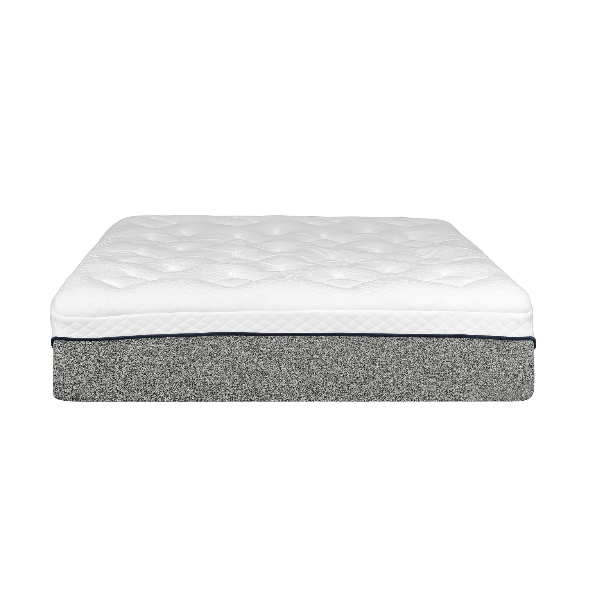 13" Ultra Plush Gel Memory Foam Mattress For Bed With Double Layered Jacquard Cover - Gray / White - King - Image 4