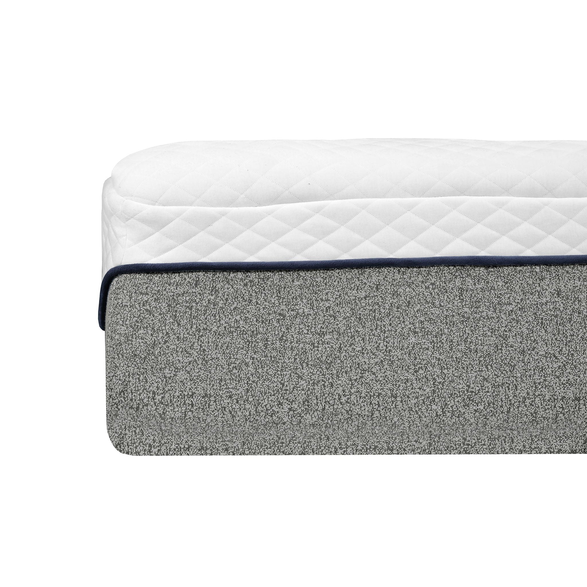 13" Ultra Plush Gel Memory Foam Mattress For Bed With Double Layered Jacquard Cover - Gray / White - King - Image 7