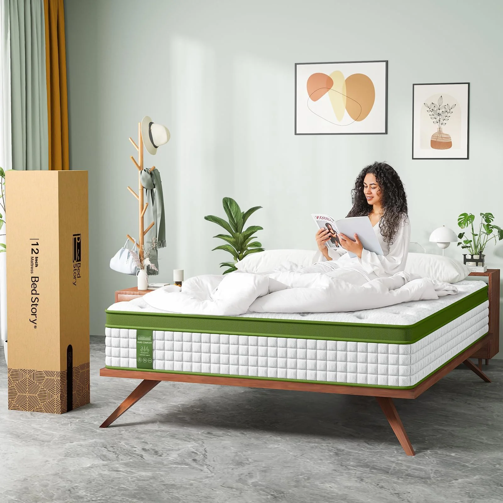 14" Hybrid Mattress With Gel Memory Foam And Pocket Springs - Image 7
