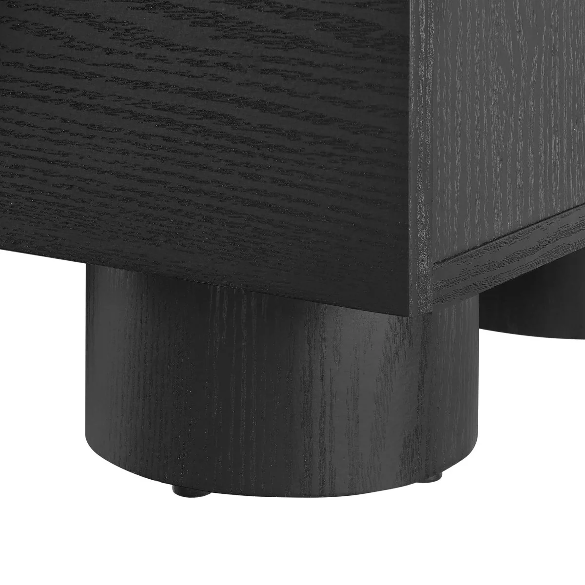 16" Retro Rounded 2 Drawer Nightstand - Image 8