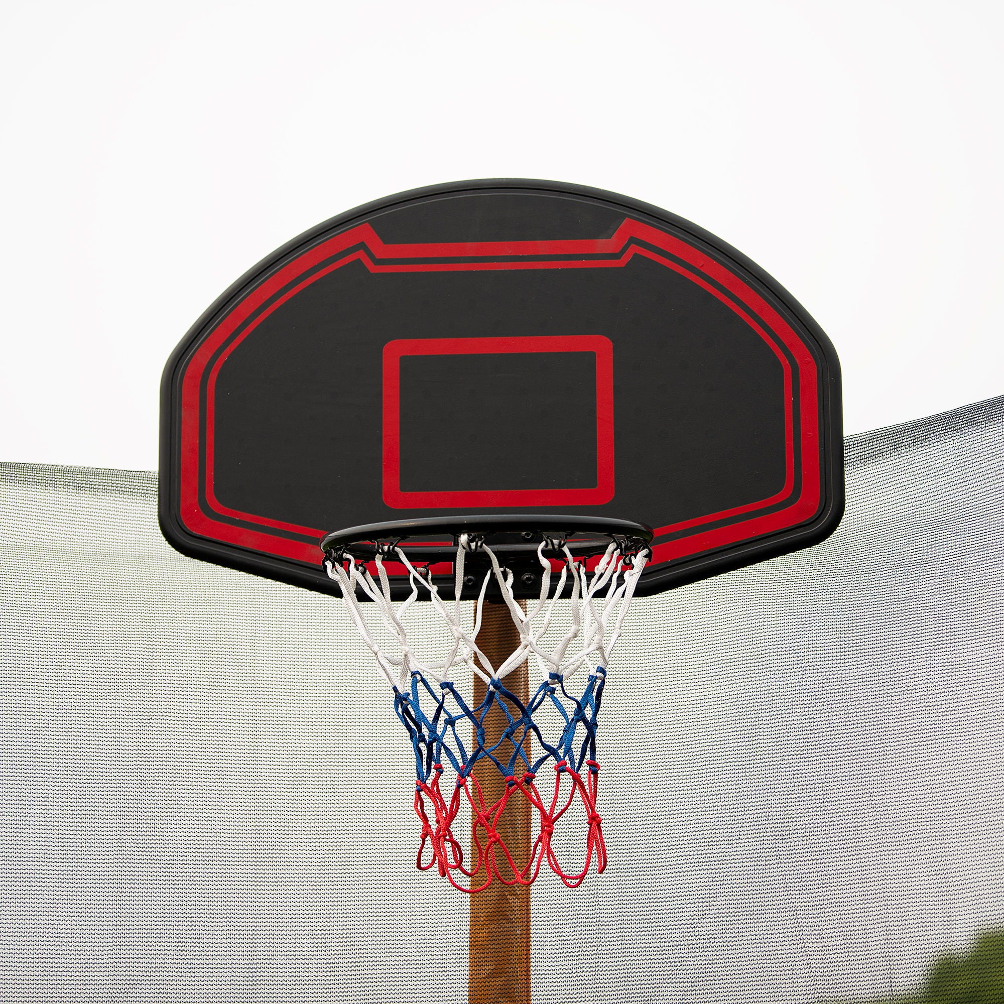 16Ft Trampoline With Basketball Hoop Pump And Ladder (Inner Safety Enclosure) With Soccer Goal - Image 6