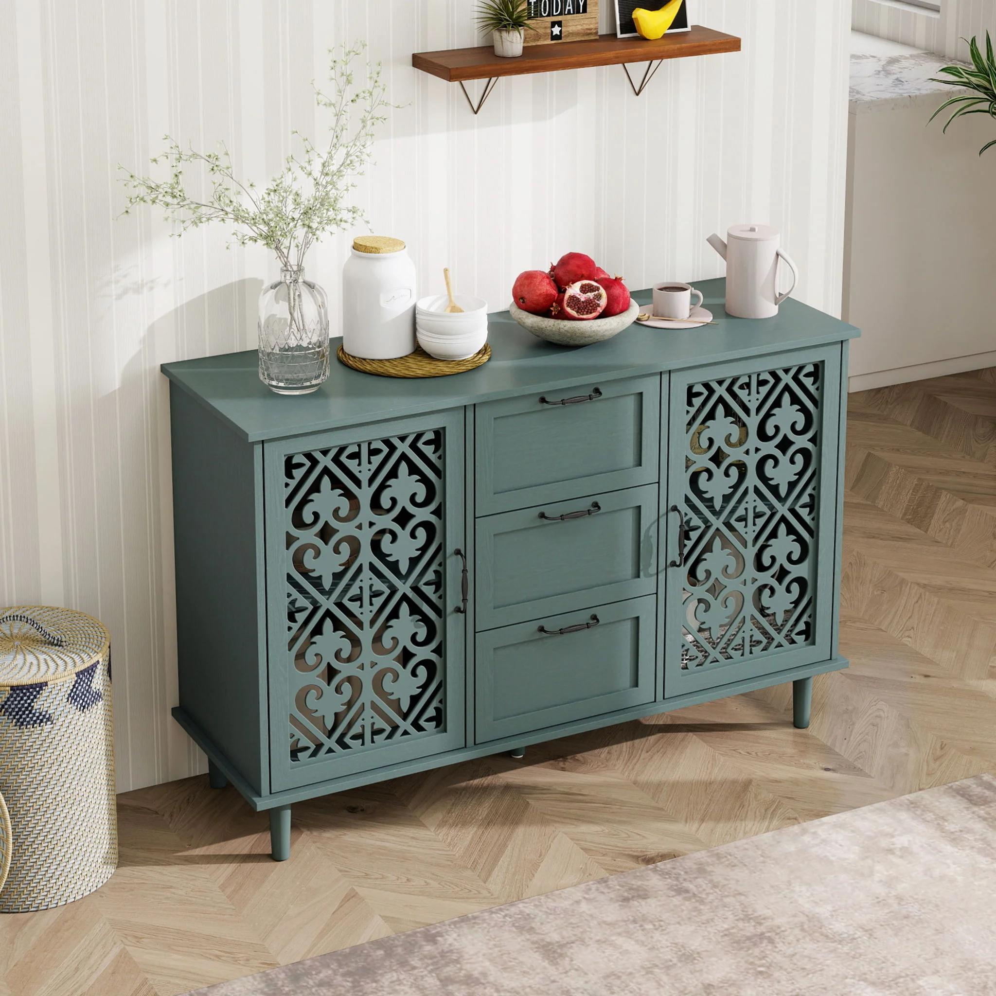 2 Door 3 Drawer Cabinet - Image 17