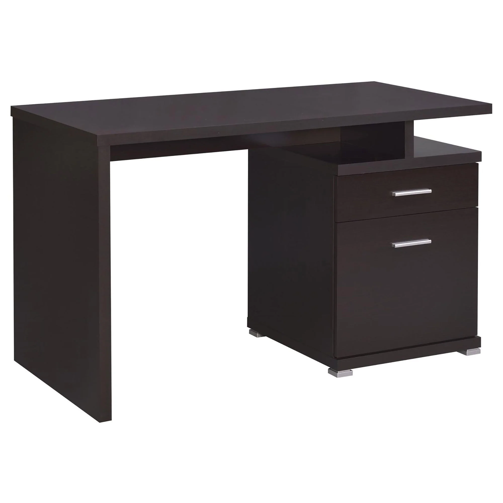 2 Drawer Reversible Office Desk With Modular Design - Image 2
