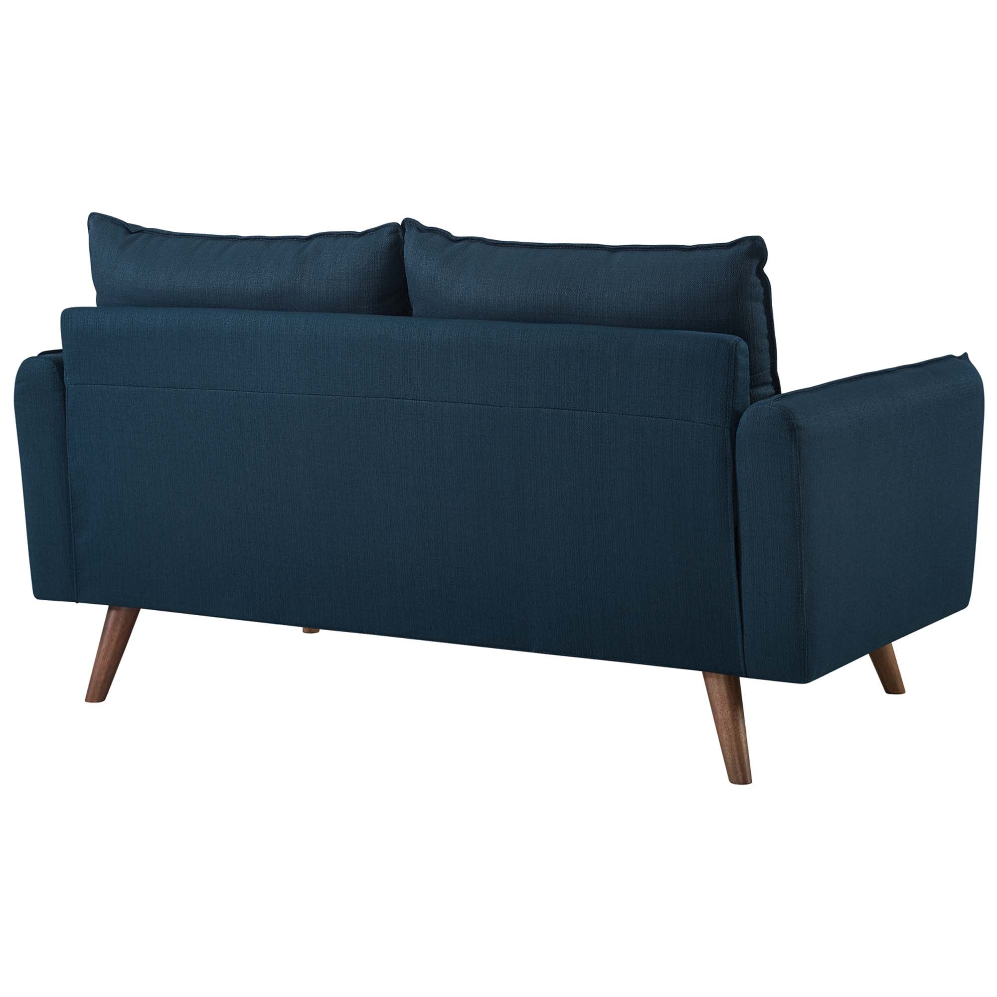 2 Piece 105" Upholstered Fabric Sofa and Loveseat Set - Image 5
