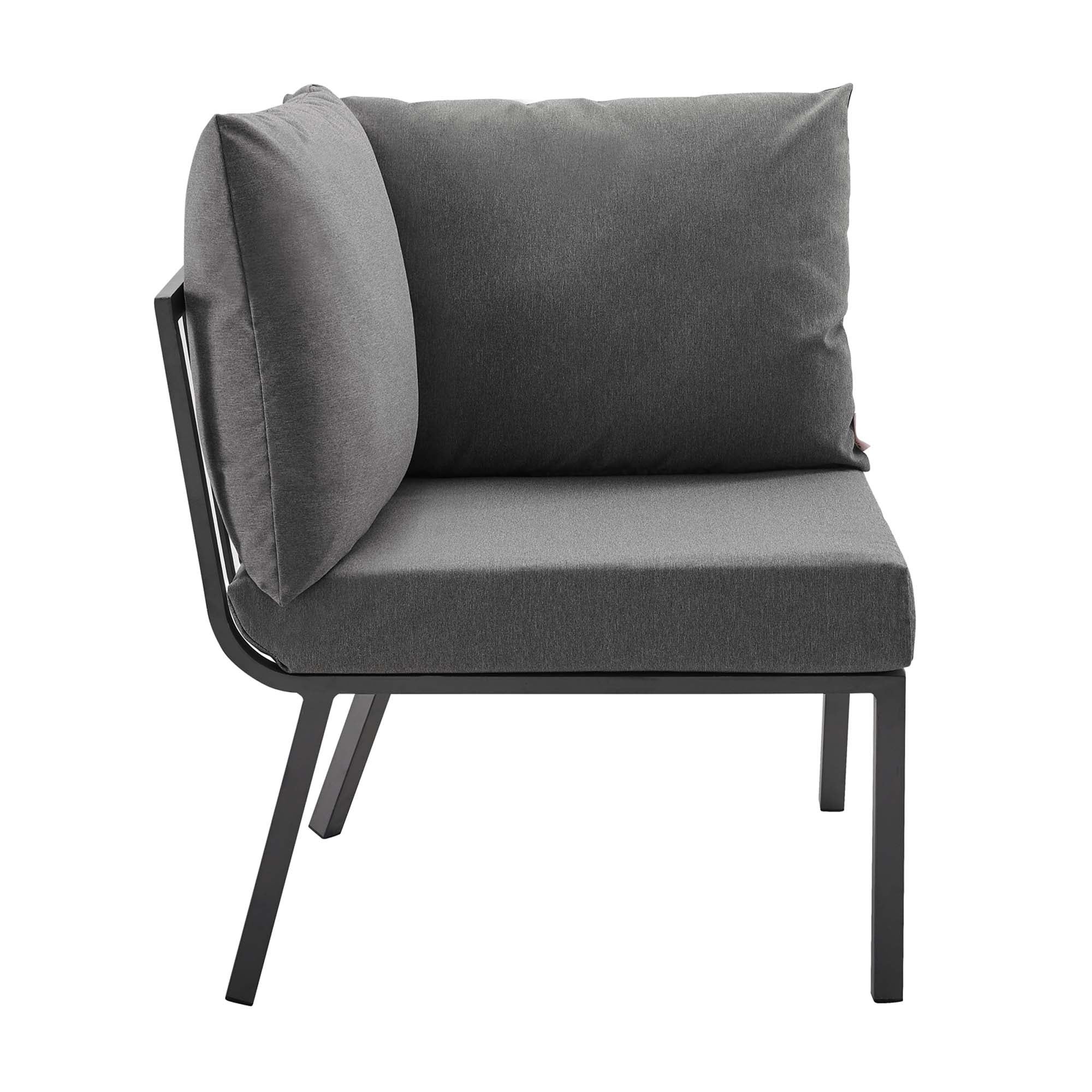 2-Piece Aluminum Patio Loveseat with Cushions, Weather-Resistant Outdoor Seating Set - Image 41