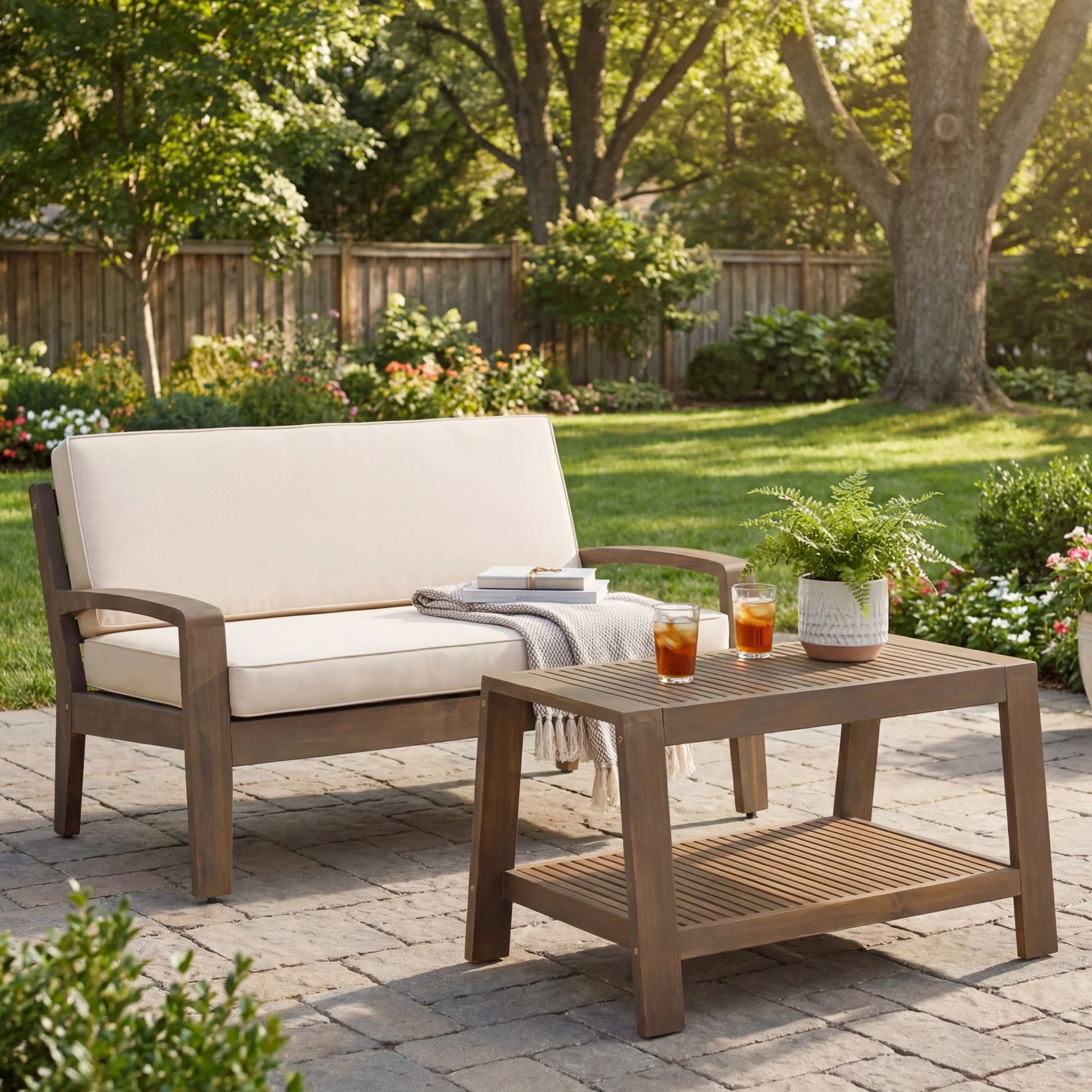 2 Piece Conversation Set, Loveseat & Coffee Table - Image 20