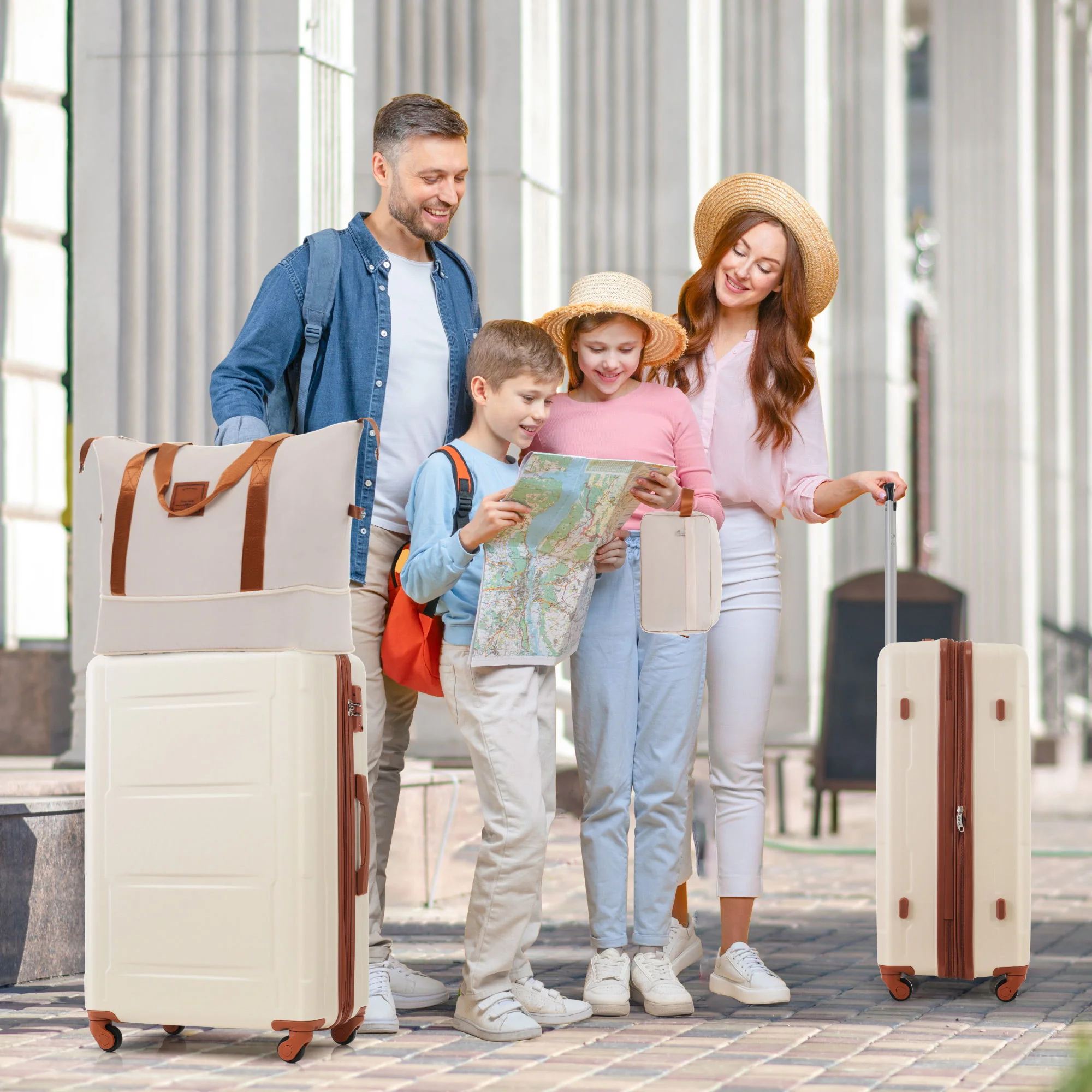 2 Piece Luggage Set With Bags Expanable Spinner Wheels ABS Lightweight Suitcase With Tsa Lock 20" / 28" - Image 30