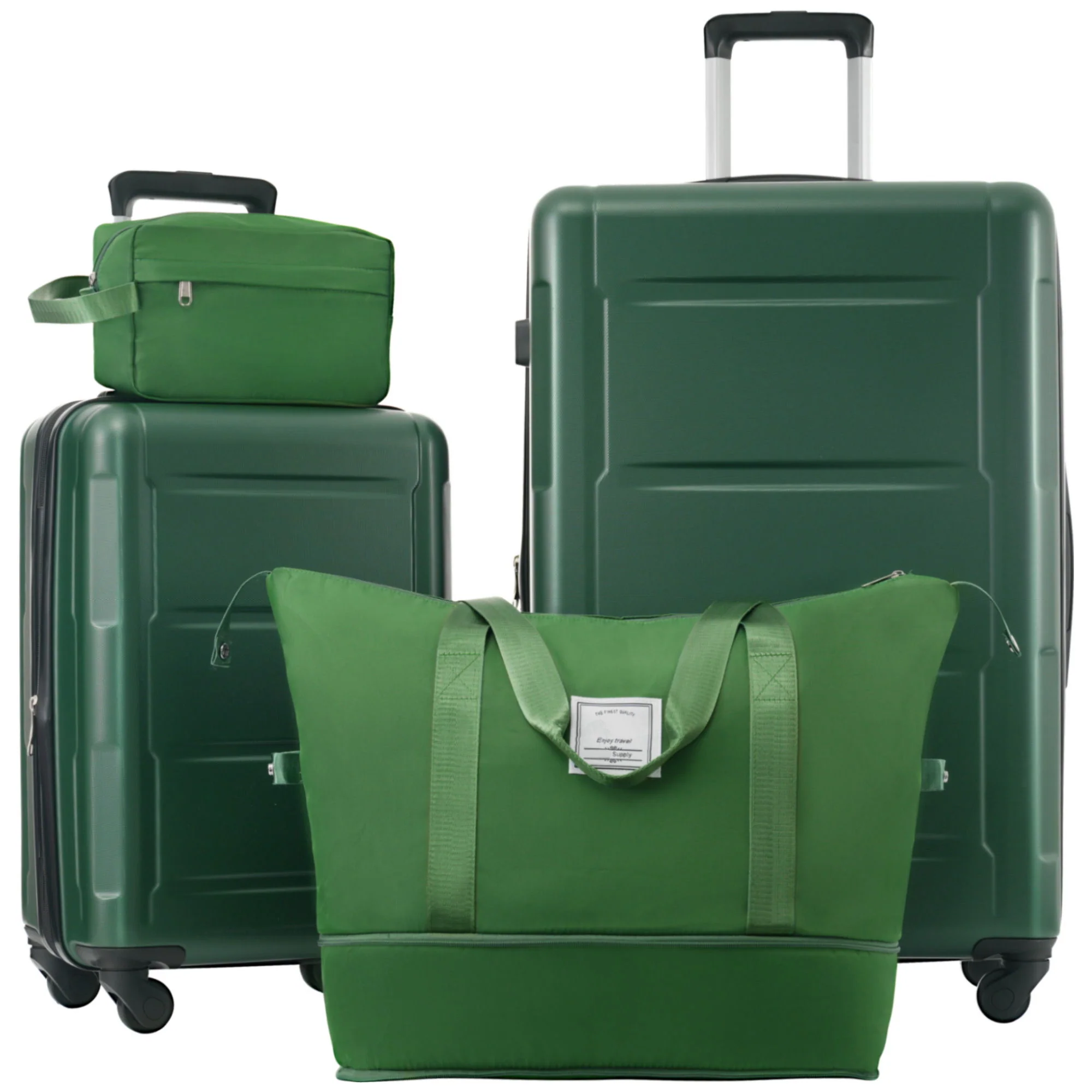 2 Piece Luggage Set With Bags Expanable Spinner Wheels ABS Lightweight Suitcase With Tsa Lock 20" / 28" - Image 4
