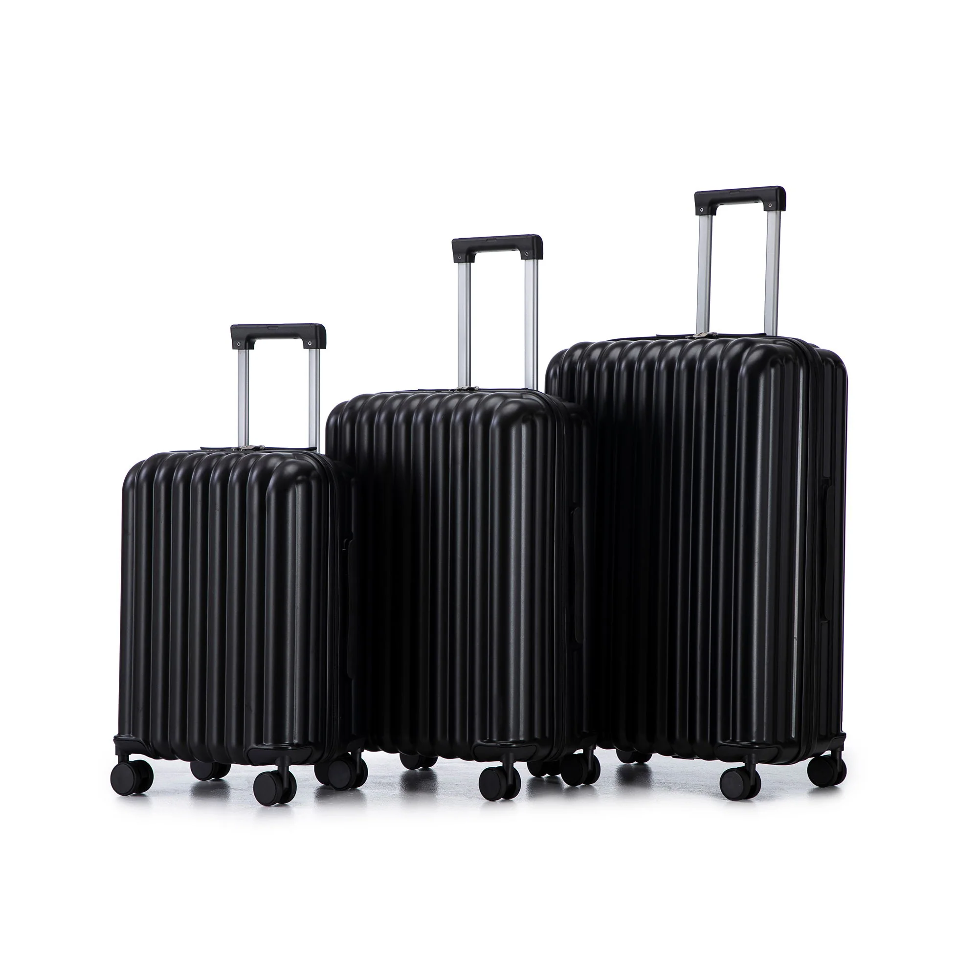 20" / 24" / 28" 3 Pieces / Set Spinner Wheel Luggage, Carry On Suitcase, With Cup Holder & USB Port & Phone Holder - Image 3