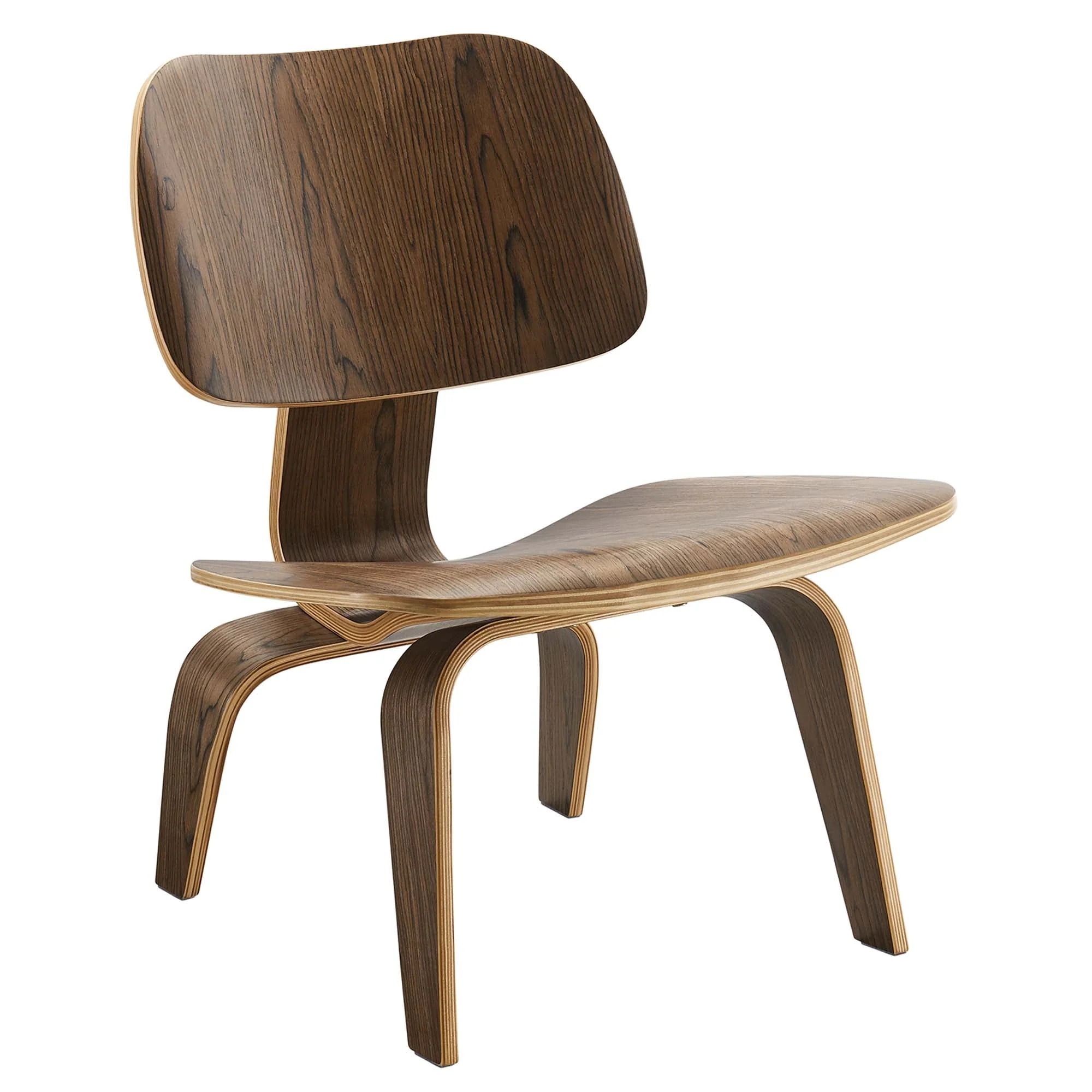 22 Inch Mid-Century Molded Plywood Lounge Chair - Image 8