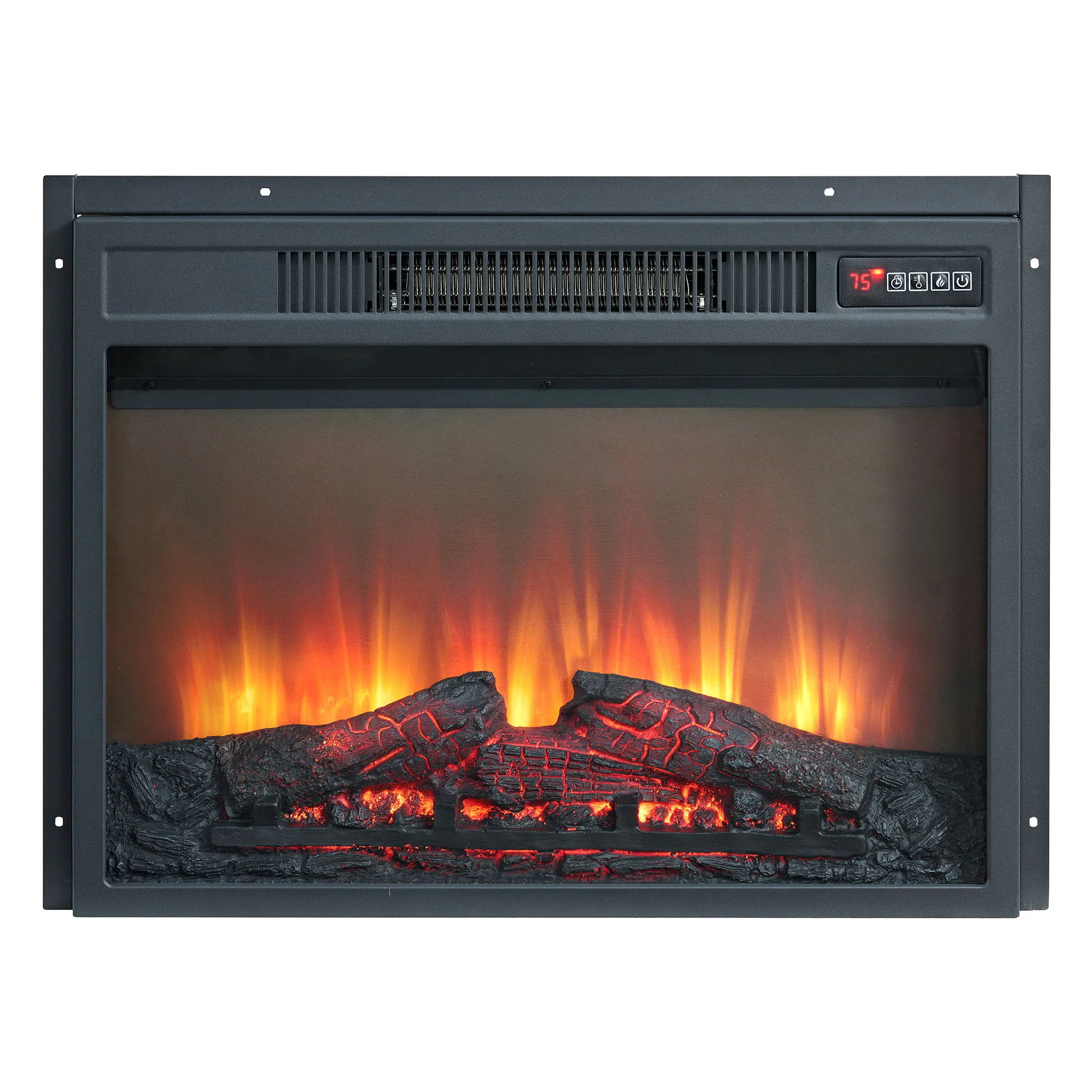 23" Fireplace Insert - Black - Image 3