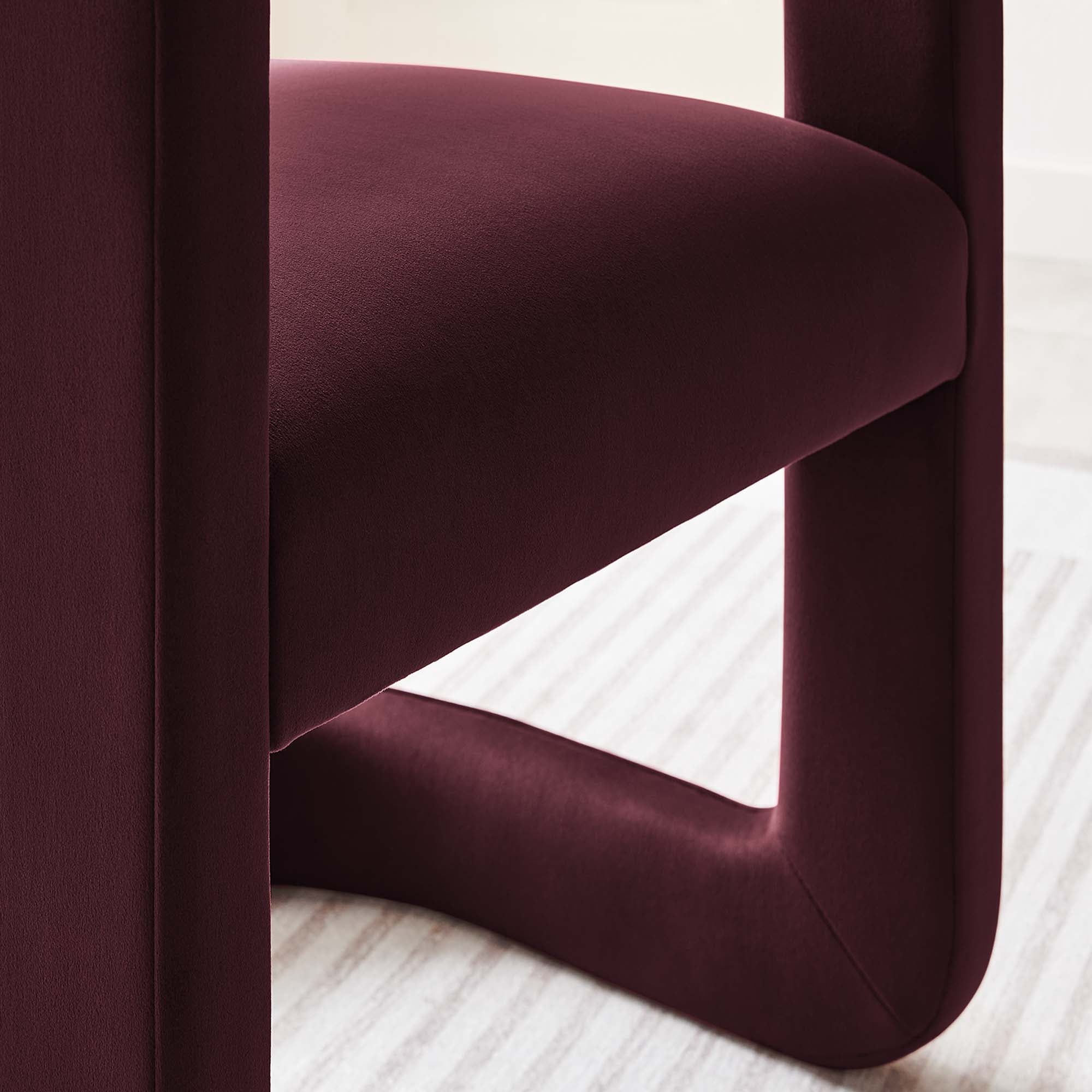 23 Inch Performance Velvet Barrel Accent Chair - Image 21