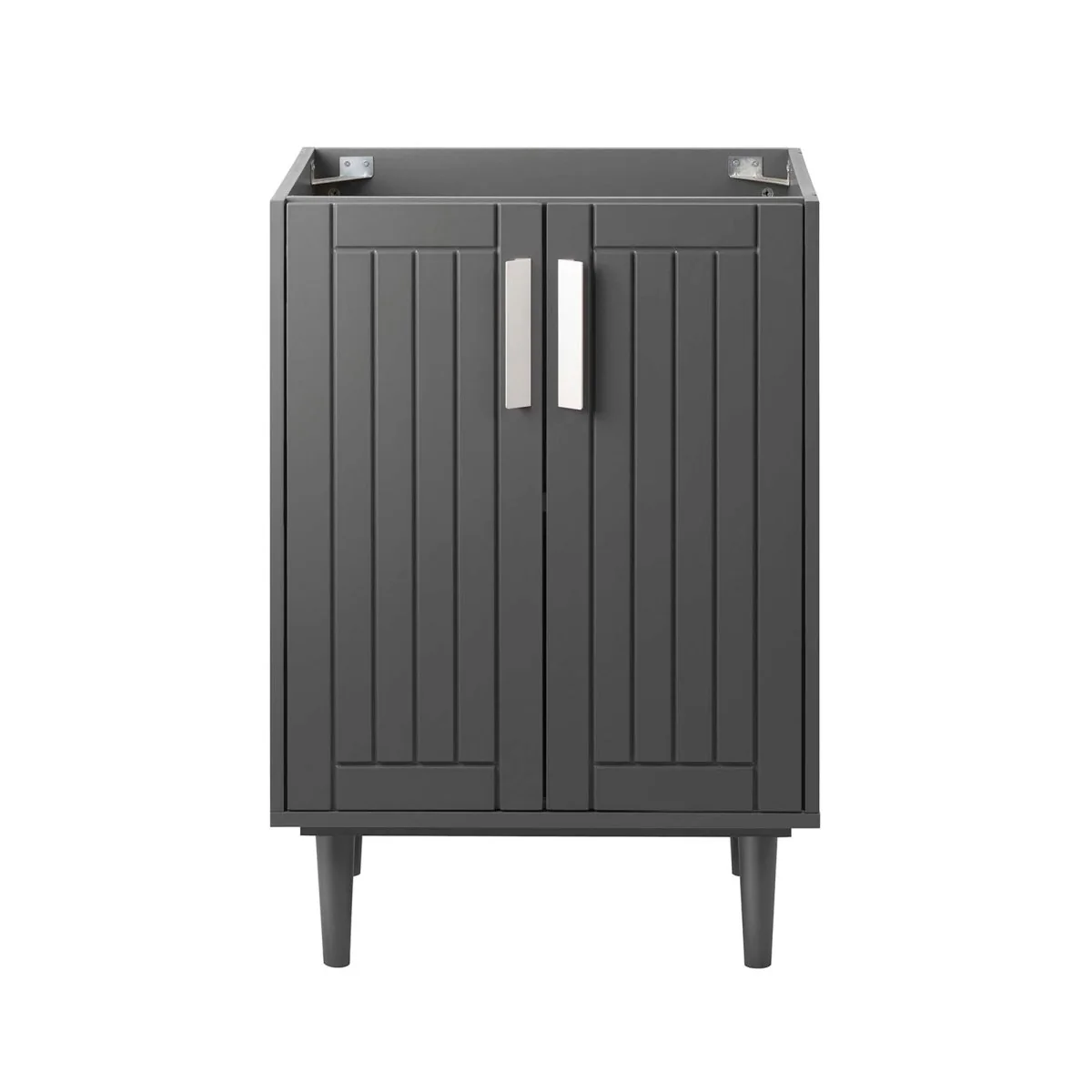 24" Modern Bathroom Vanity Cabinet – Wood MDF Construction with Ample Storage Space - Image 14