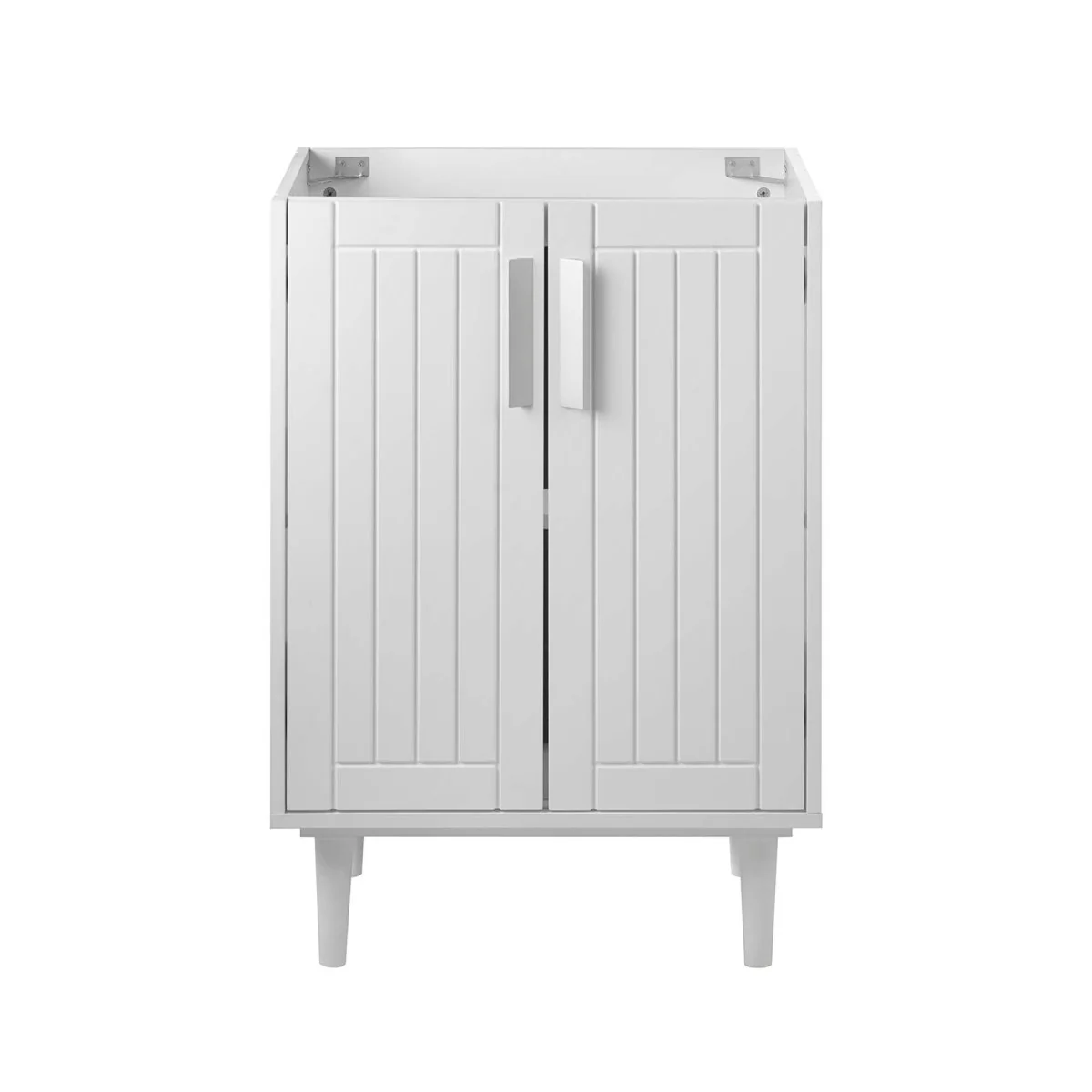 24" Modern Bathroom Vanity Cabinet – Wood MDF Construction with Ample Storage Space - Image 5