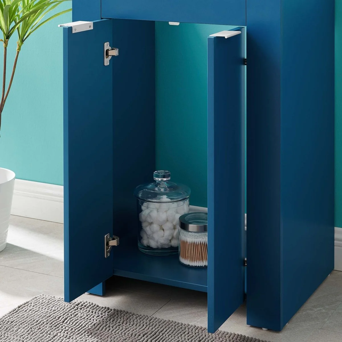 24" Modern Bathroom Vanity with Integrated Sink and Low-Profile Legs, Freestanding - Image 16