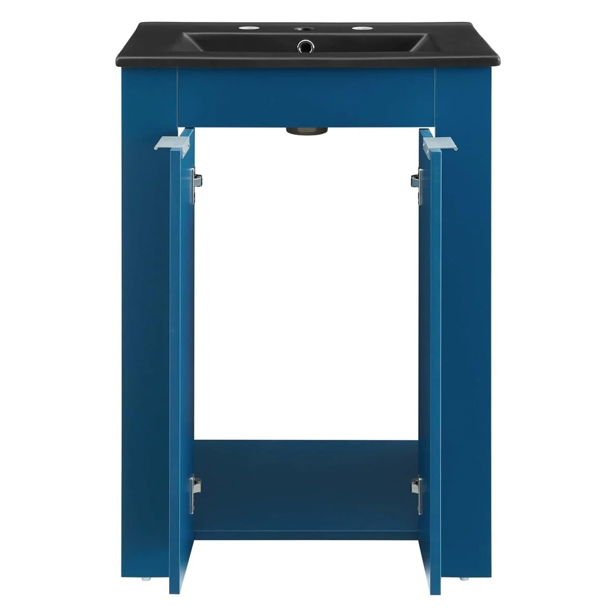 24" Modern Bathroom Vanity with Integrated Sink and Low-Profile Legs, Freestanding - Image 20