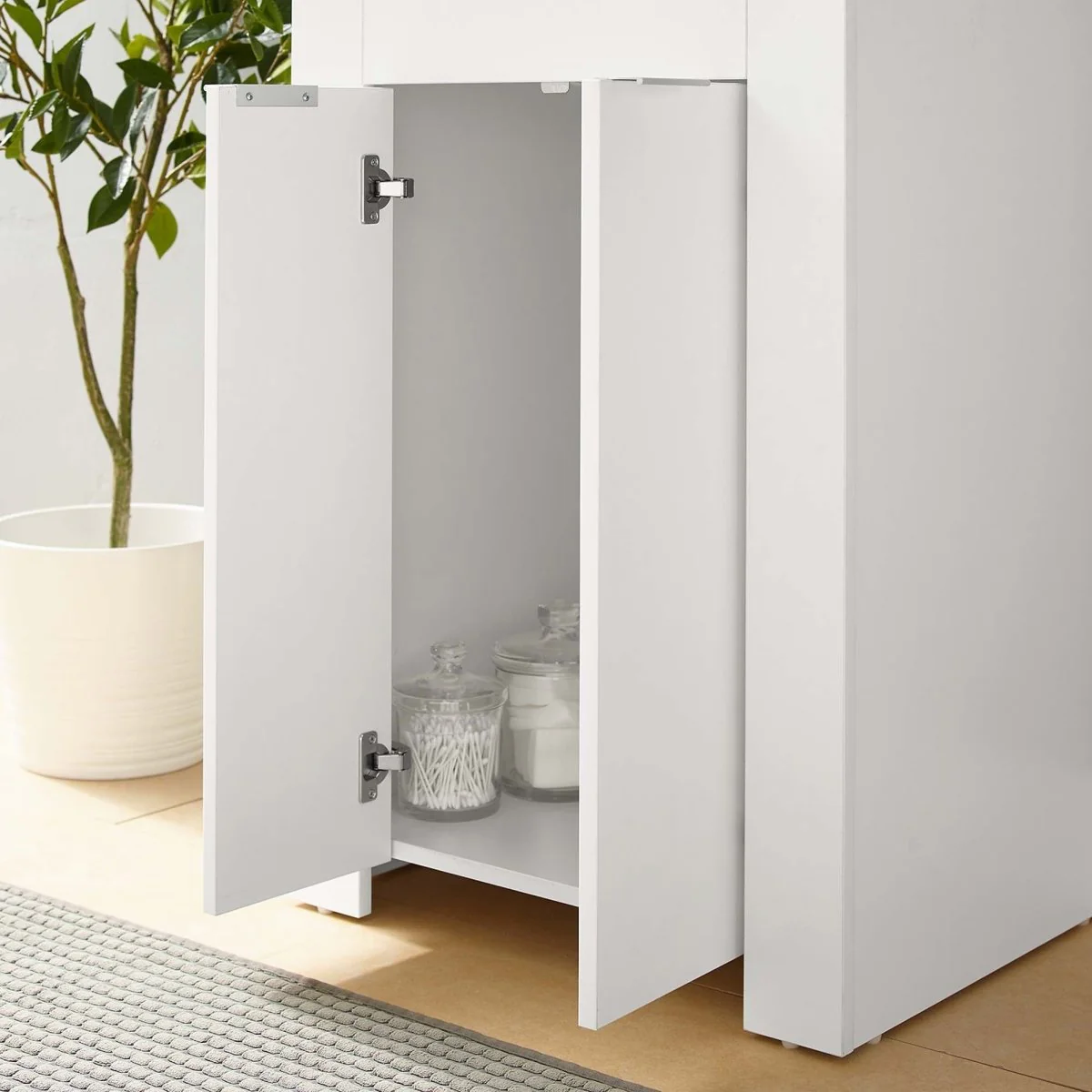 24" Modern Bathroom Vanity with Integrated Sink and Low-Profile Legs, Freestanding - Image 61