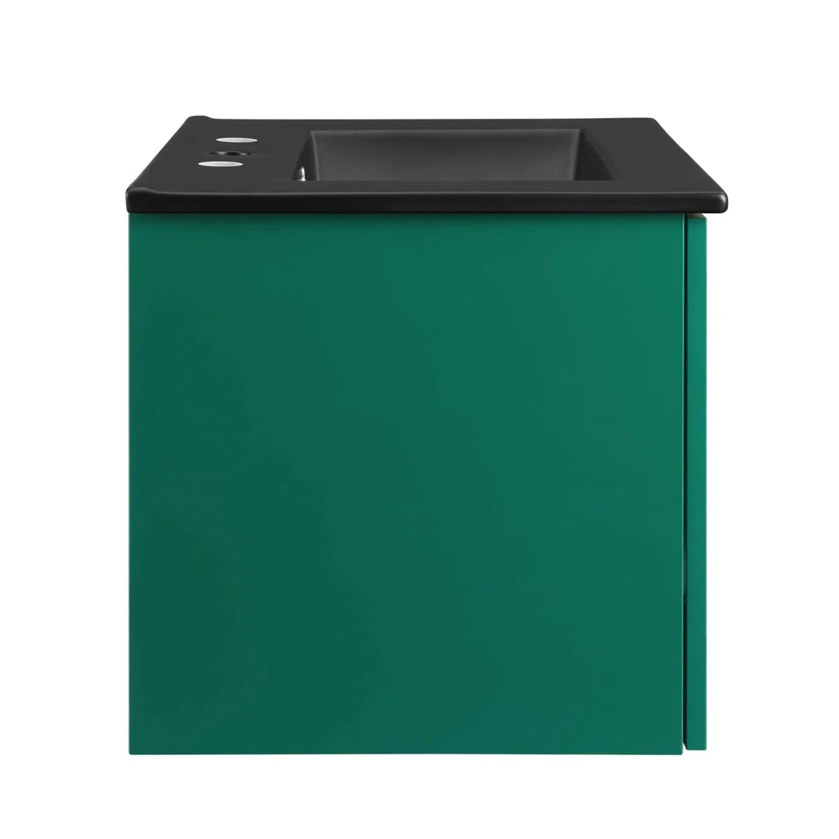 24" Modern Wall-Mount Bathroom Vanity with Sink — Floating Vanity Cabinet Basin - Image 62