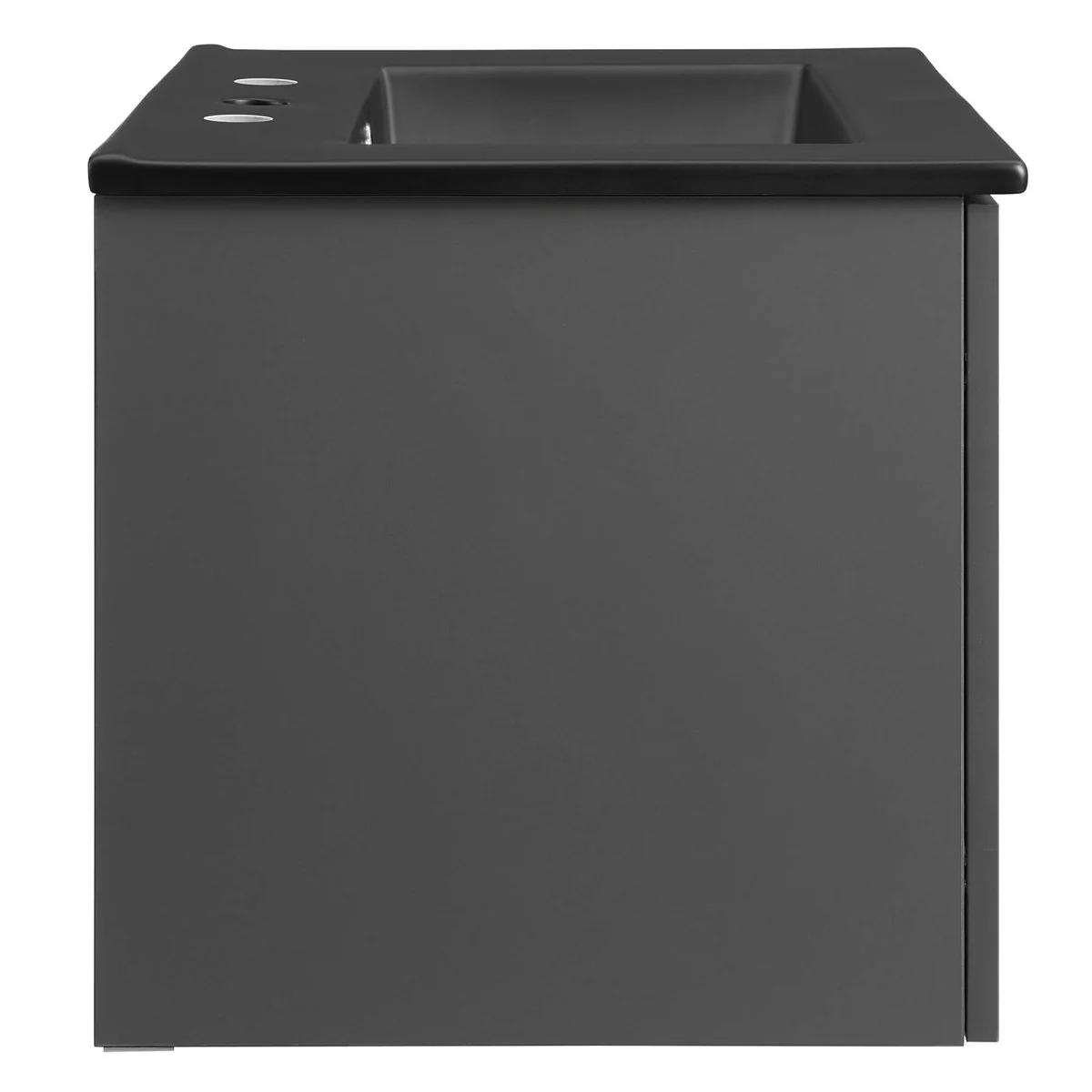 24" Modern Wall-Mount Bathroom Vanity with Sink — Floating Vanity Cabinet Basin - Image 82