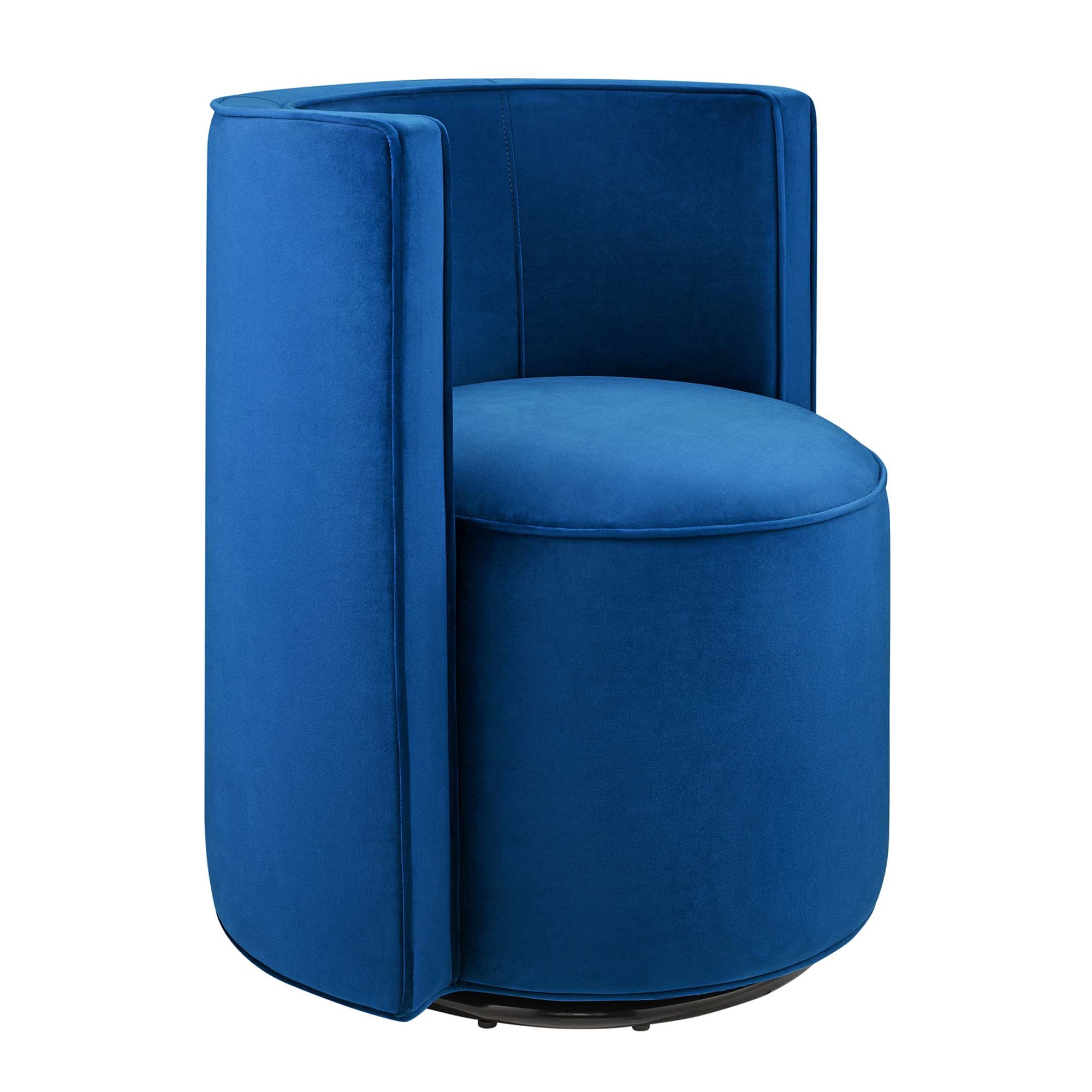 25 Inch Della Mid-Century Modern Performance Velvet Swivel Accent Chair - Image 9