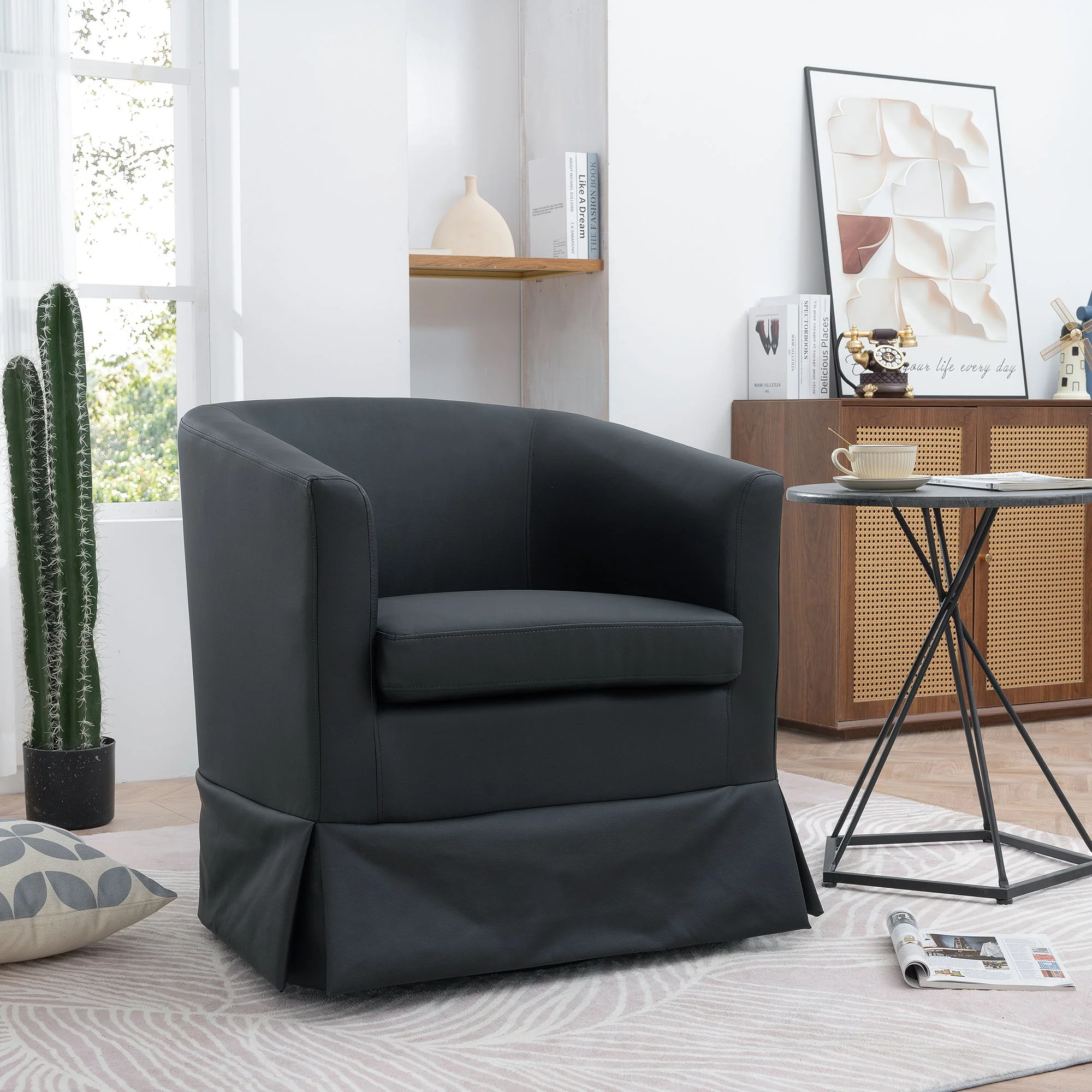 27.36" Wide Swivel Chair - Image 3