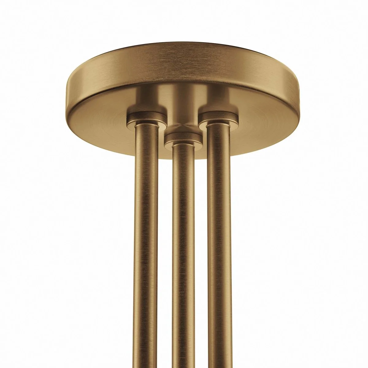3-Light Modern Semi-Flush Ceiling Light – Opal Glass Ceiling Fixture for Living Room - Image 8