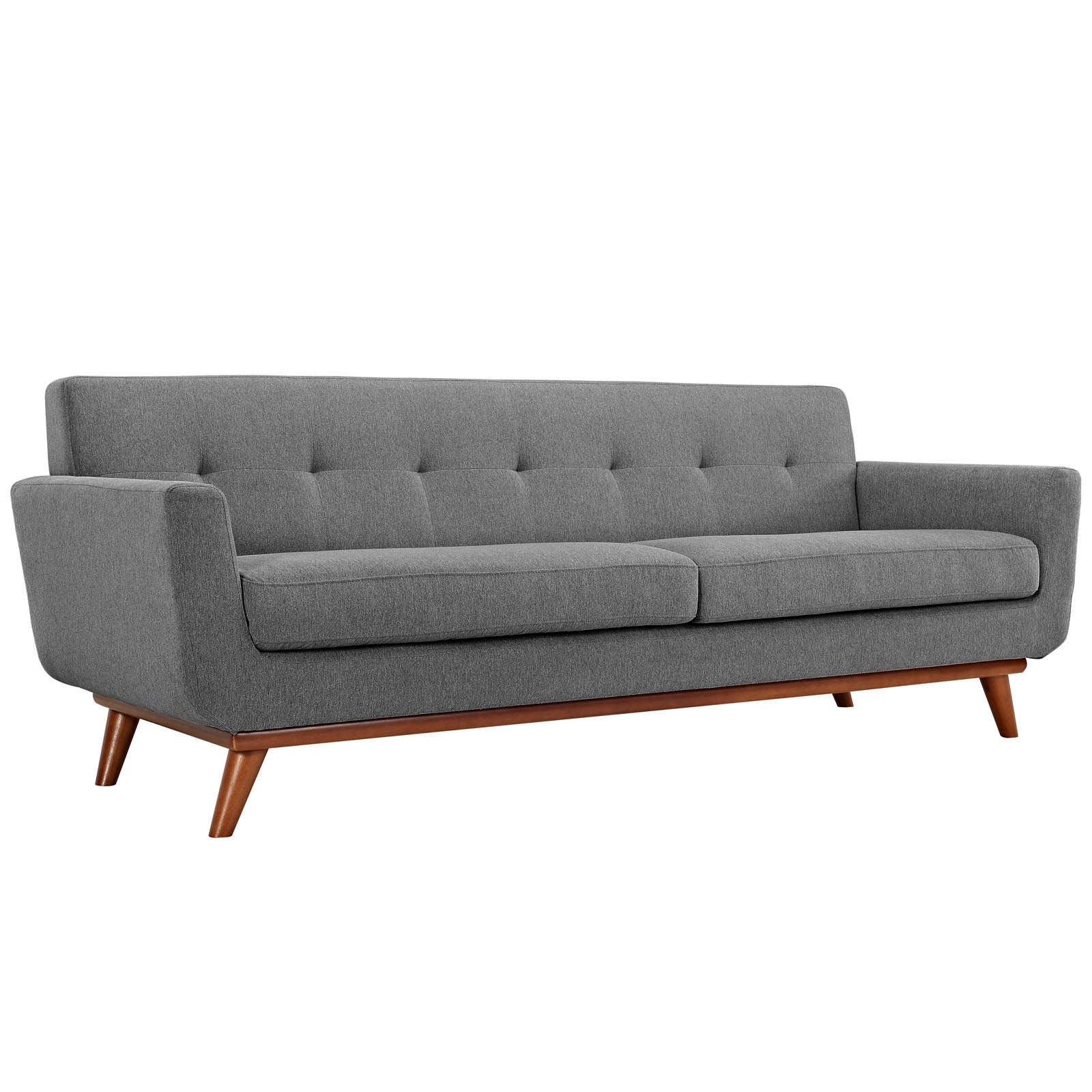 3 Piece 123" Gently Sloping Curved Upholstered Armchairs and Sofa Set - Image 21