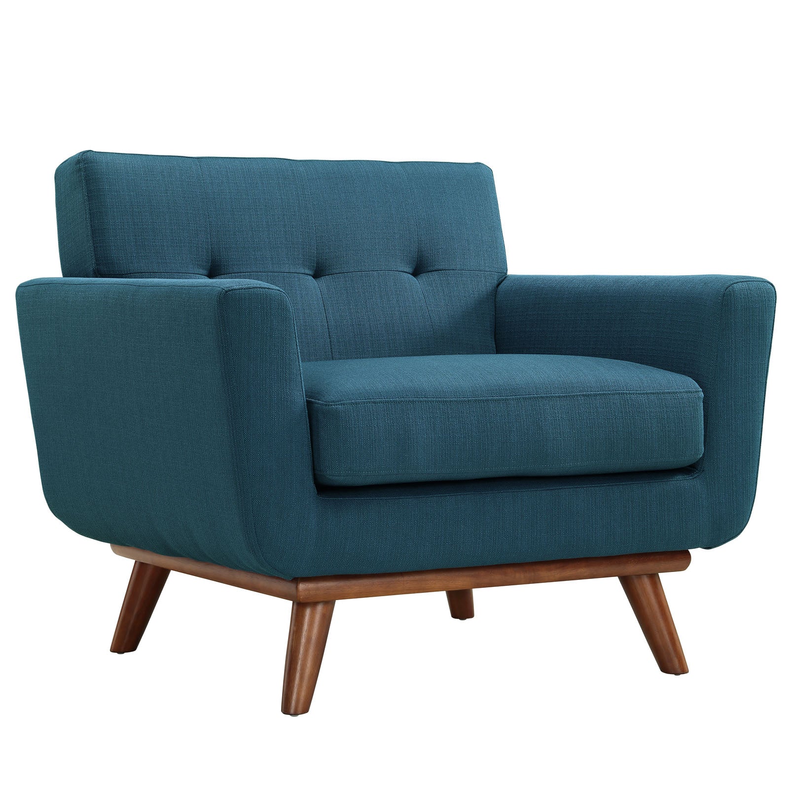 3 Piece 123" Gently Sloping Curved Upholstered Armchairs and Sofa Set - Image 8