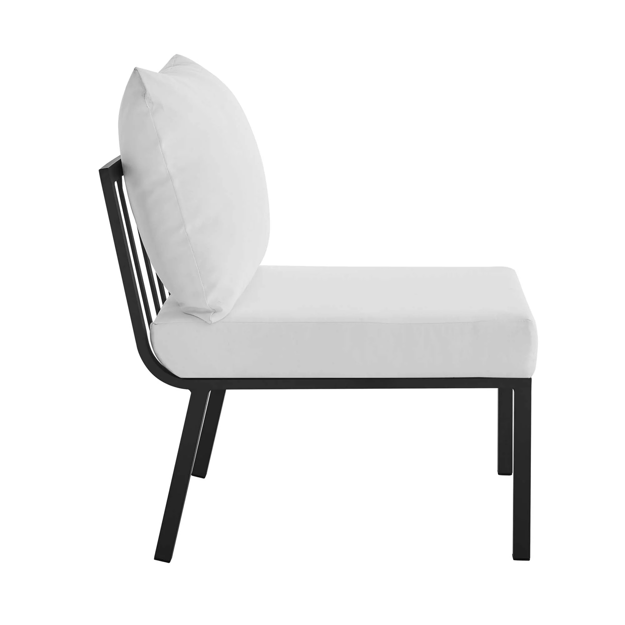3-Piece Aluminum Outdoor Patio Sectional Sofa Set — Modern Weather-Resistant Seating - Image 40