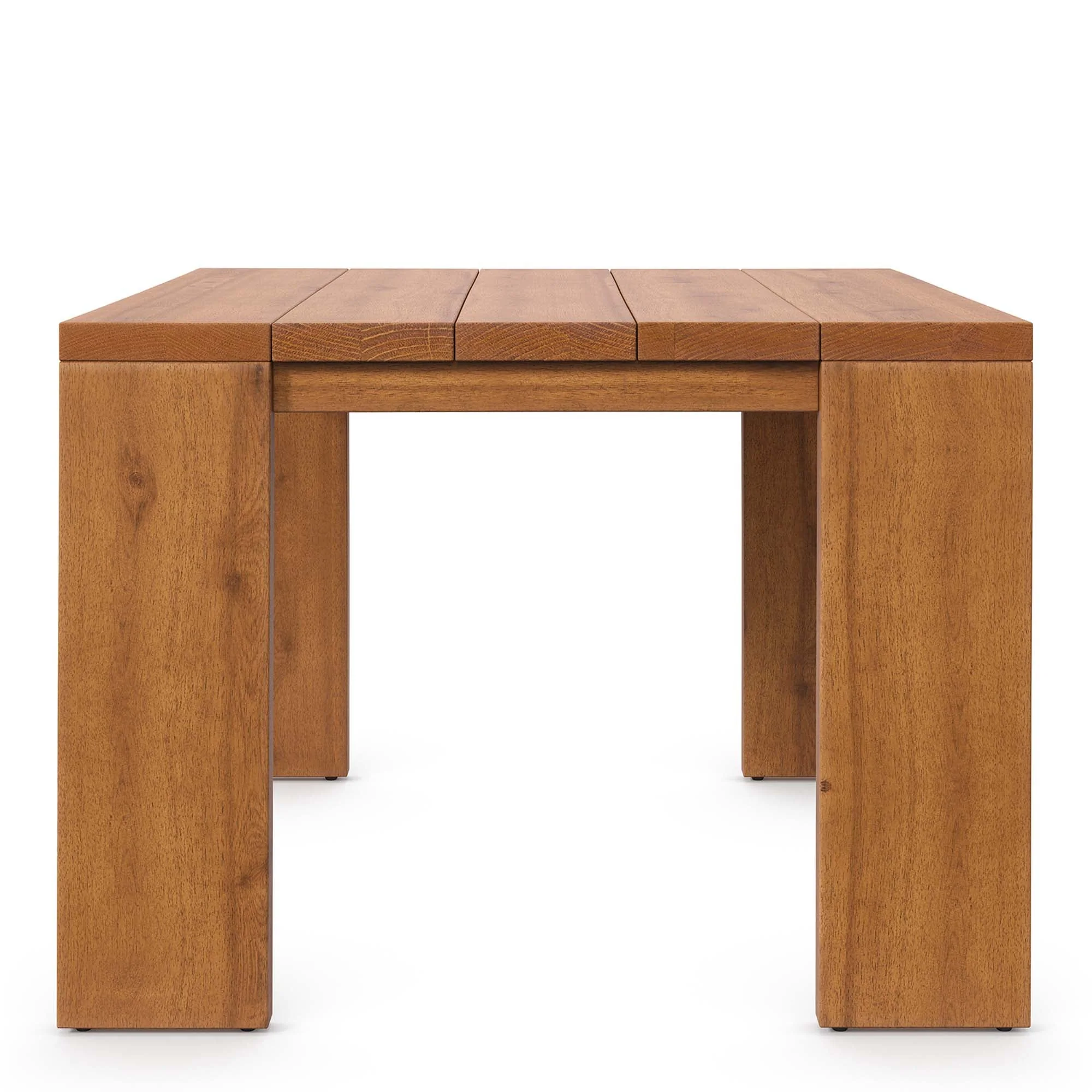3-Piece Natural Outdoor Patio Acacia Wood Furniture Set for Garden & Backyard - Image 18
