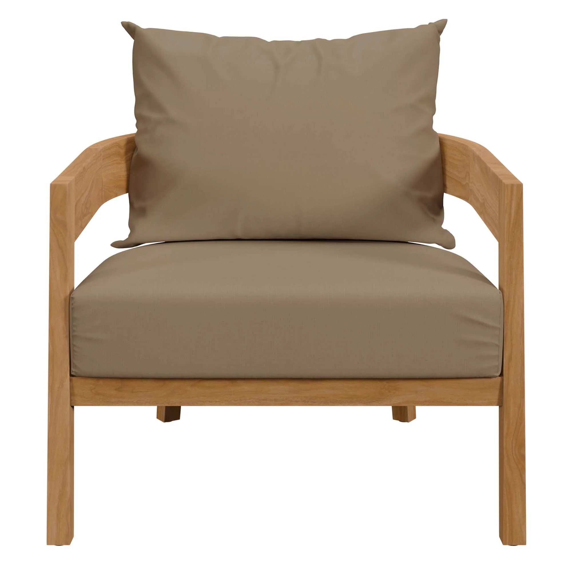 3-Piece Natural Teak Patio Furniture Set with Cushions and Weather-Resistant Teak Finish - Image 22