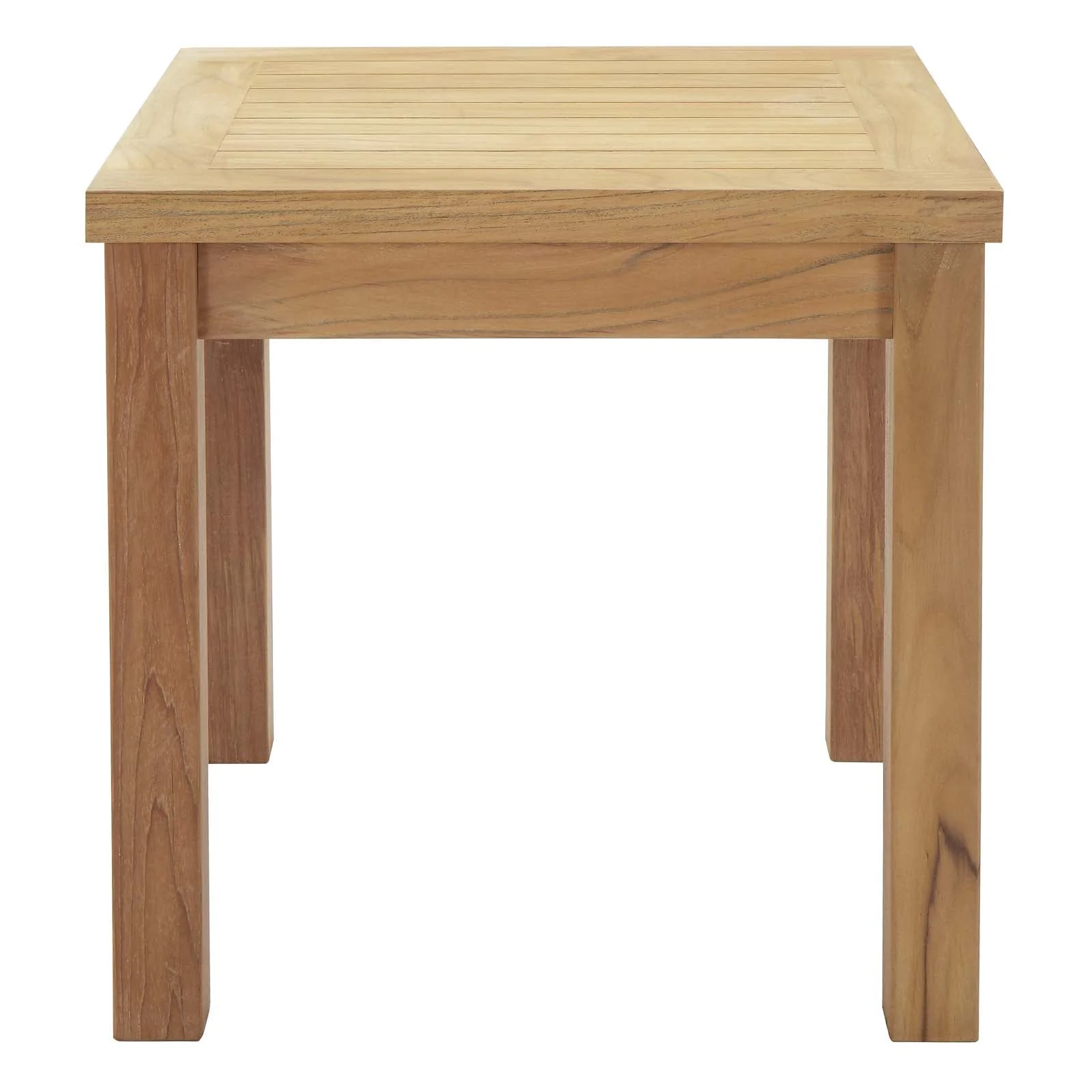 3-Piece Natural Teak Wood Outdoor Patio Furniture Set for Garden, Deck and Backyard - Image 11
