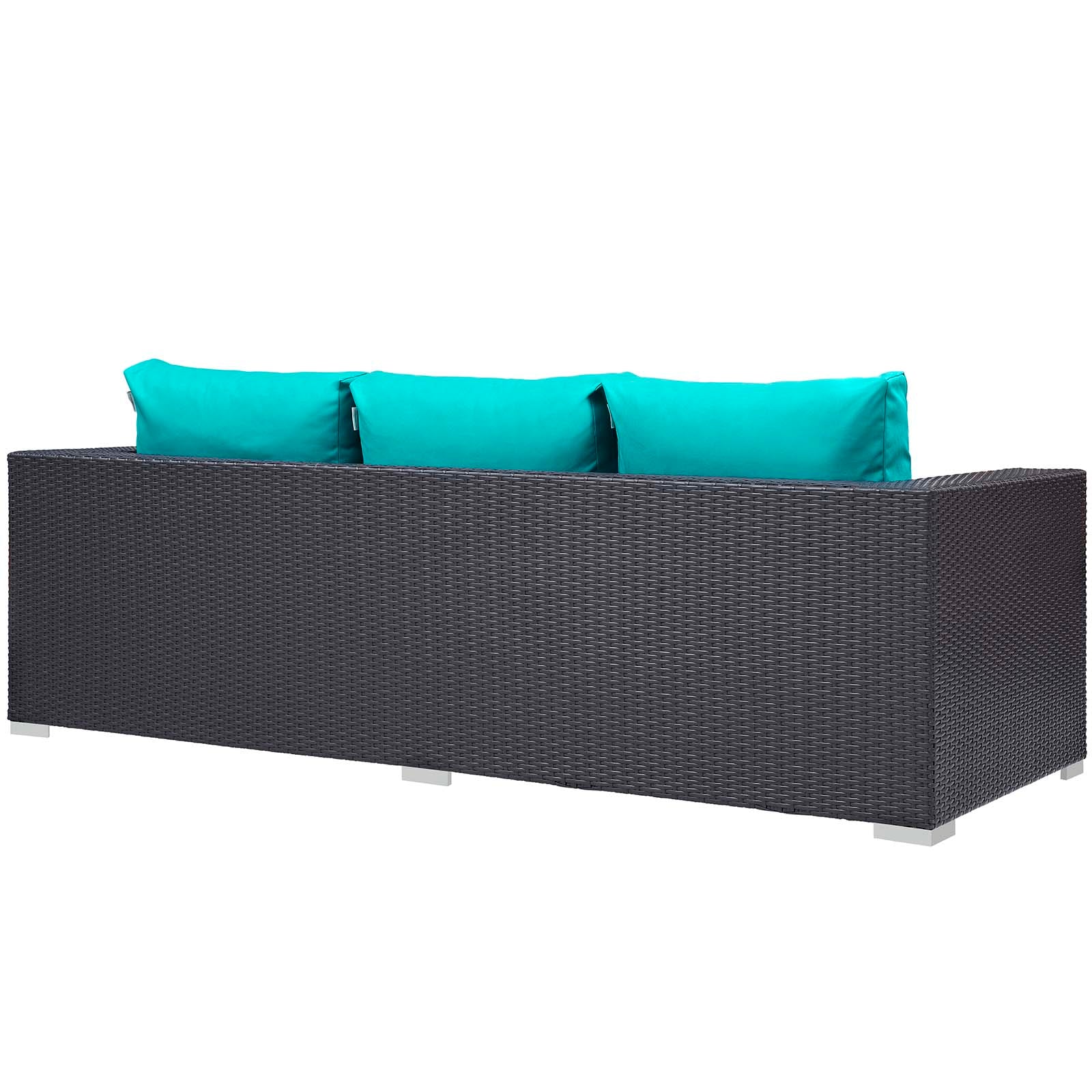 3-Piece Outdoor Wicker Patio Sofa Set with Fire Pit Table - Image 50