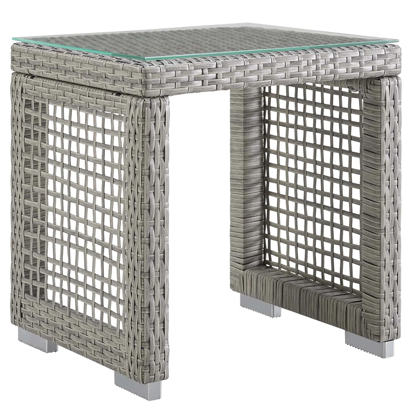 3-Piece Wicker Outdoor Patio Conversation Set with Cushions for Backyard & Porch - Image 5
