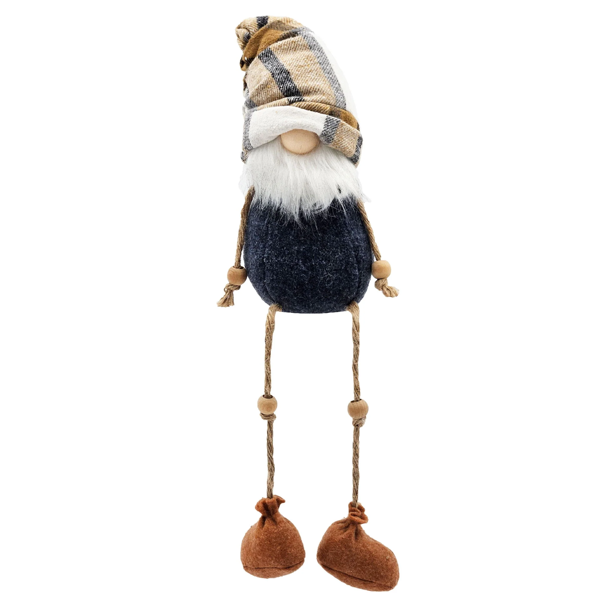3 Pieces Fall Thanksgiving Gnomes Decorations, Harvest Festival Table Home Ornaments For Holiday Party Gifts - Blue / Brown - Image 6