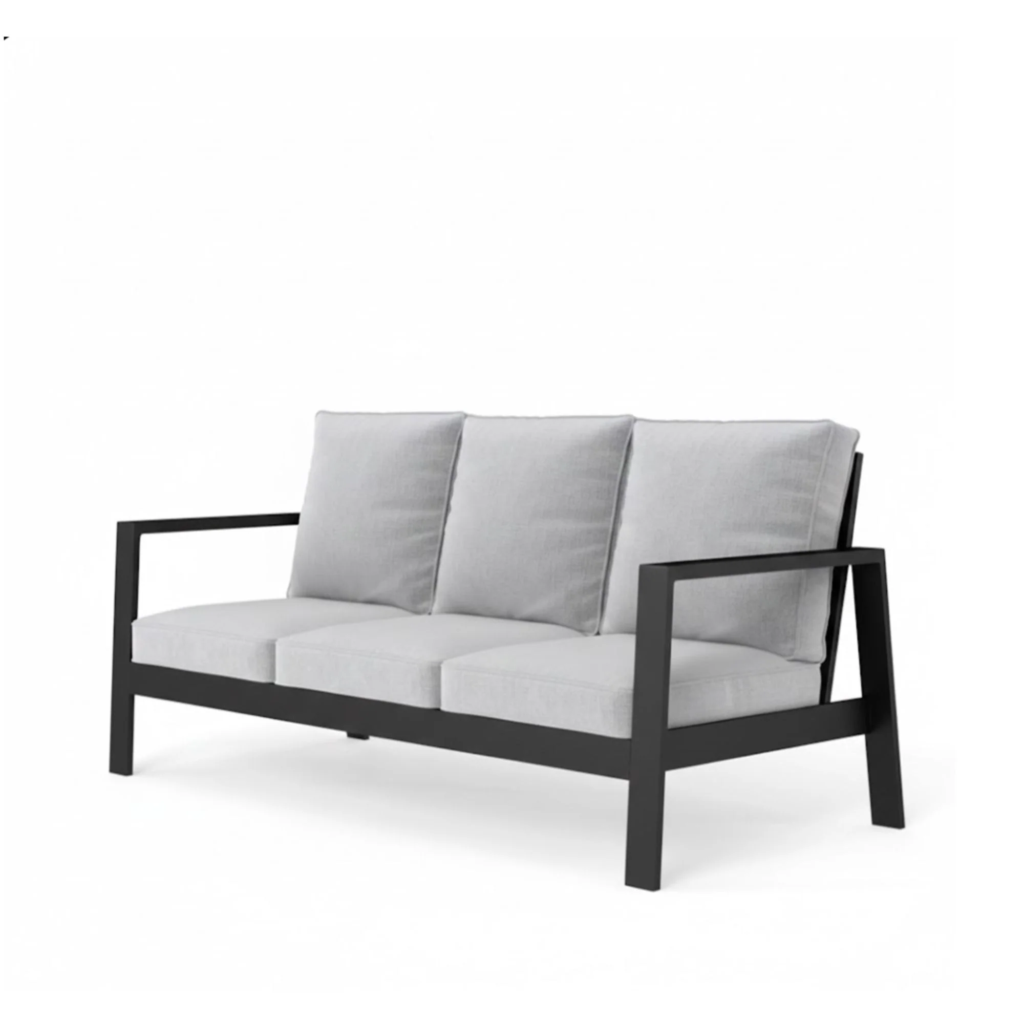 3 Seat All-Weather Patio Sofa With Cushions - Image 18