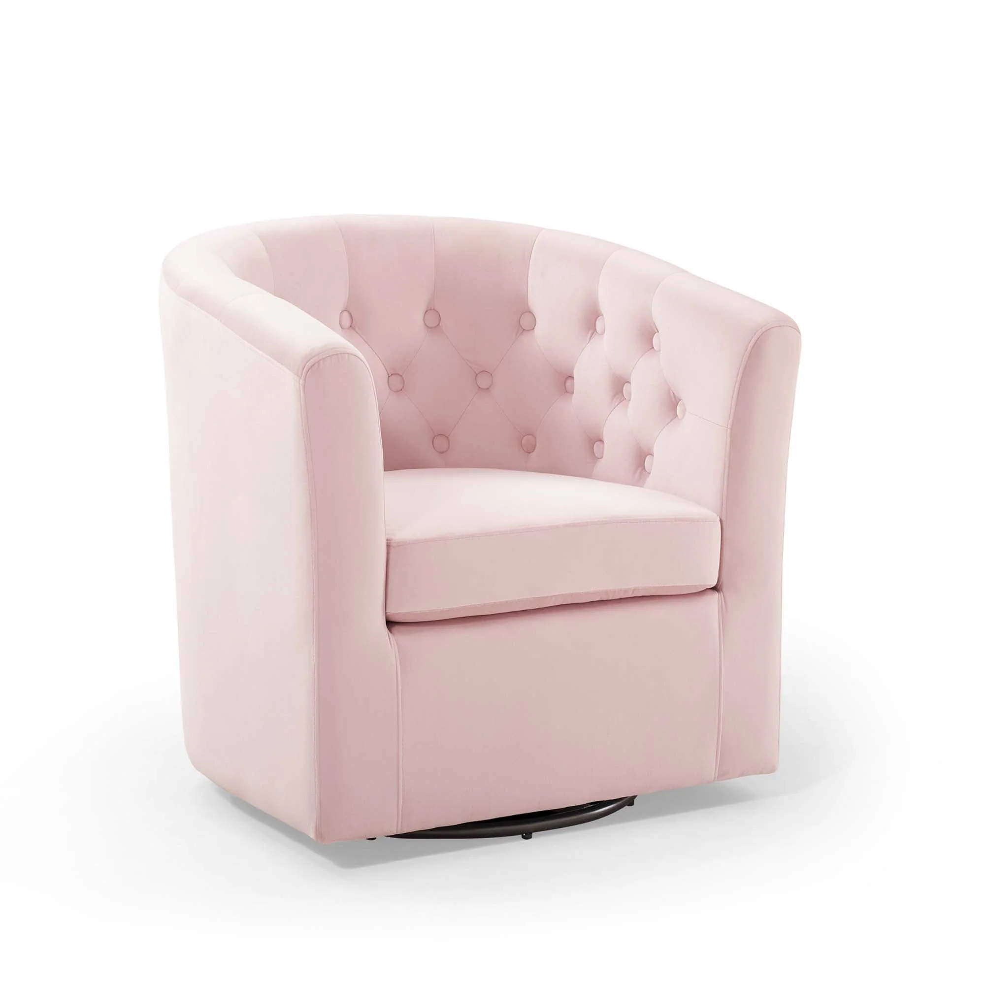 30 Inch Performance Velvet Swivel Armchair - Image 13