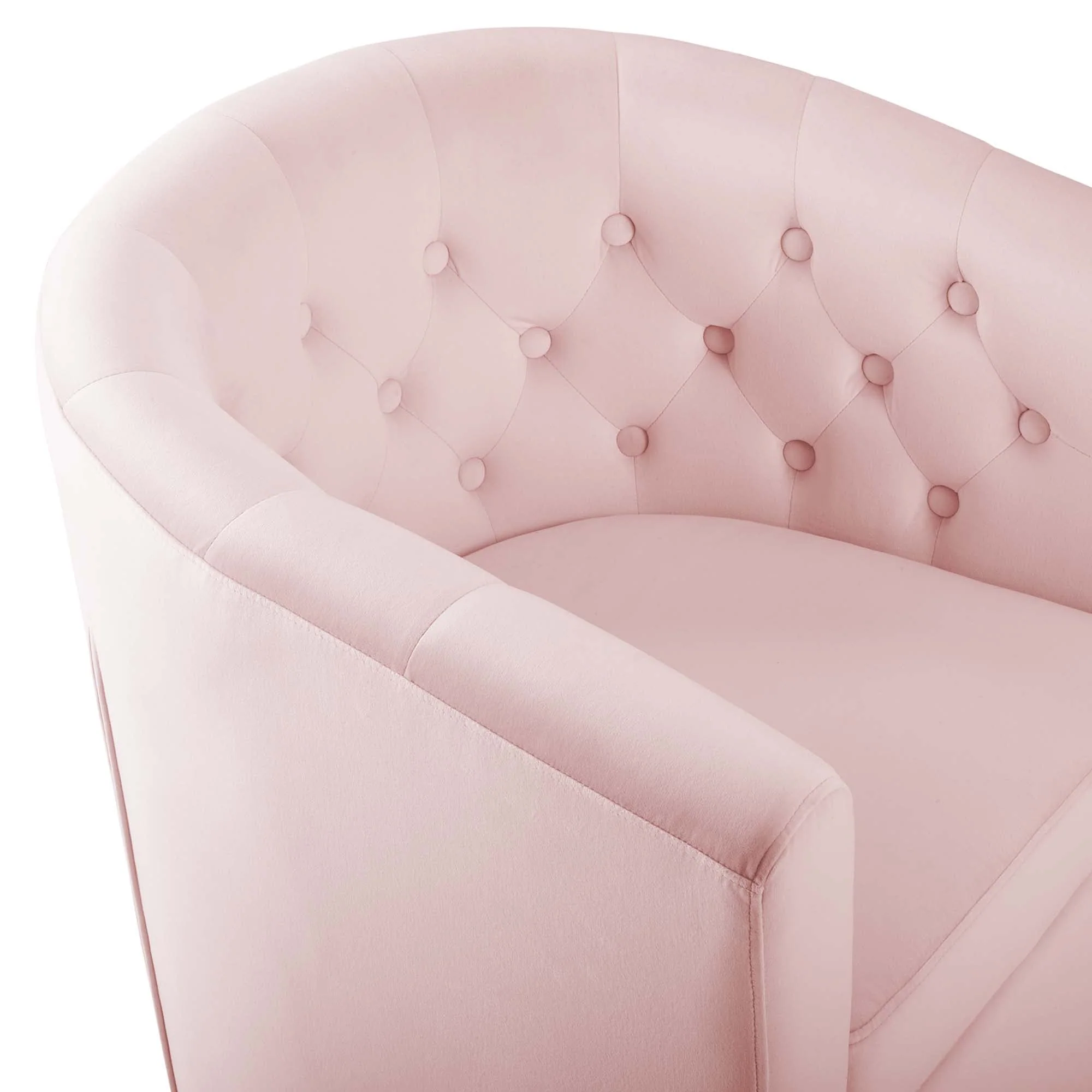 30 Inch Performance Velvet Swivel Armchair - Image 17