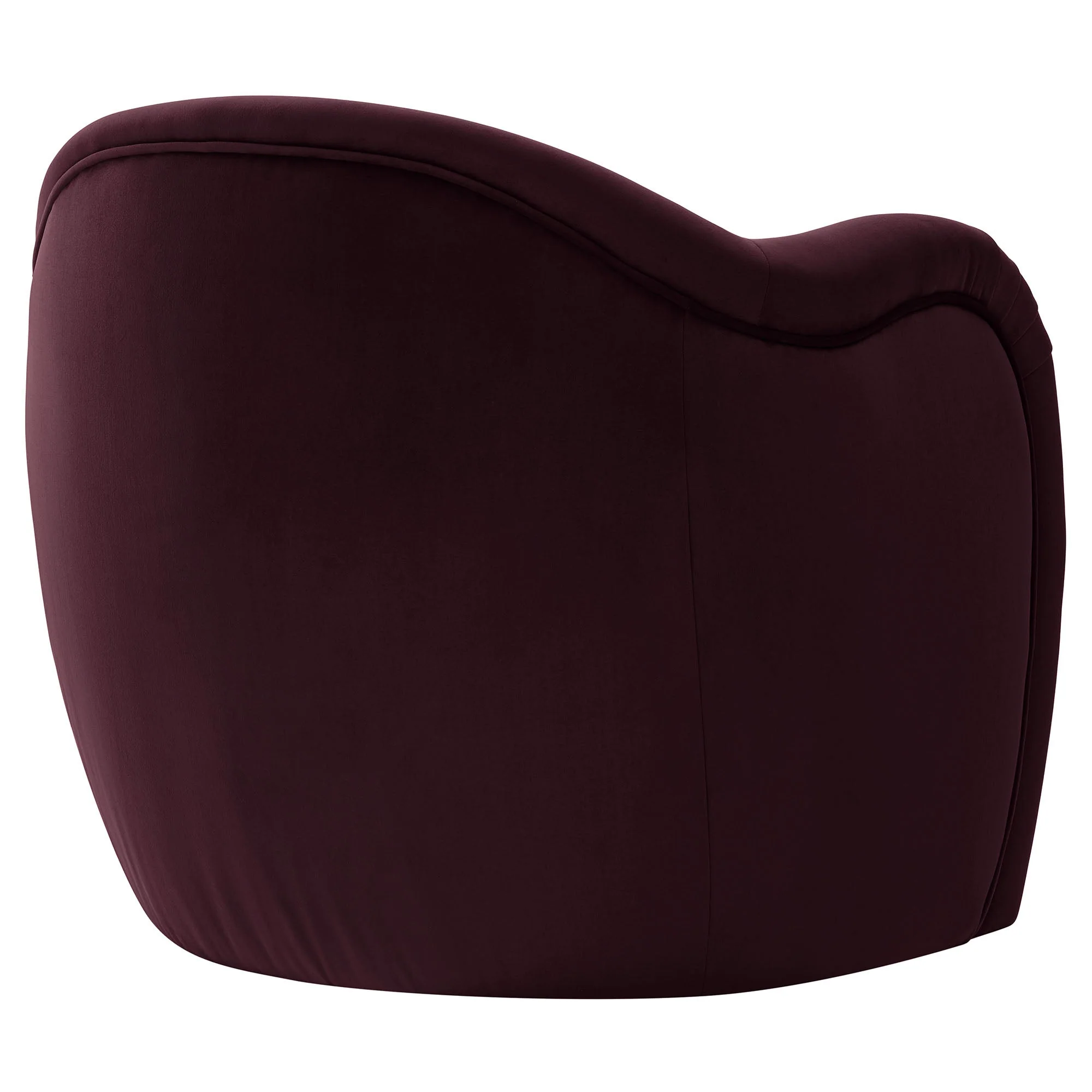 31 Inch Performance Velvet Pleated Barrel Accent Chair - Image 26