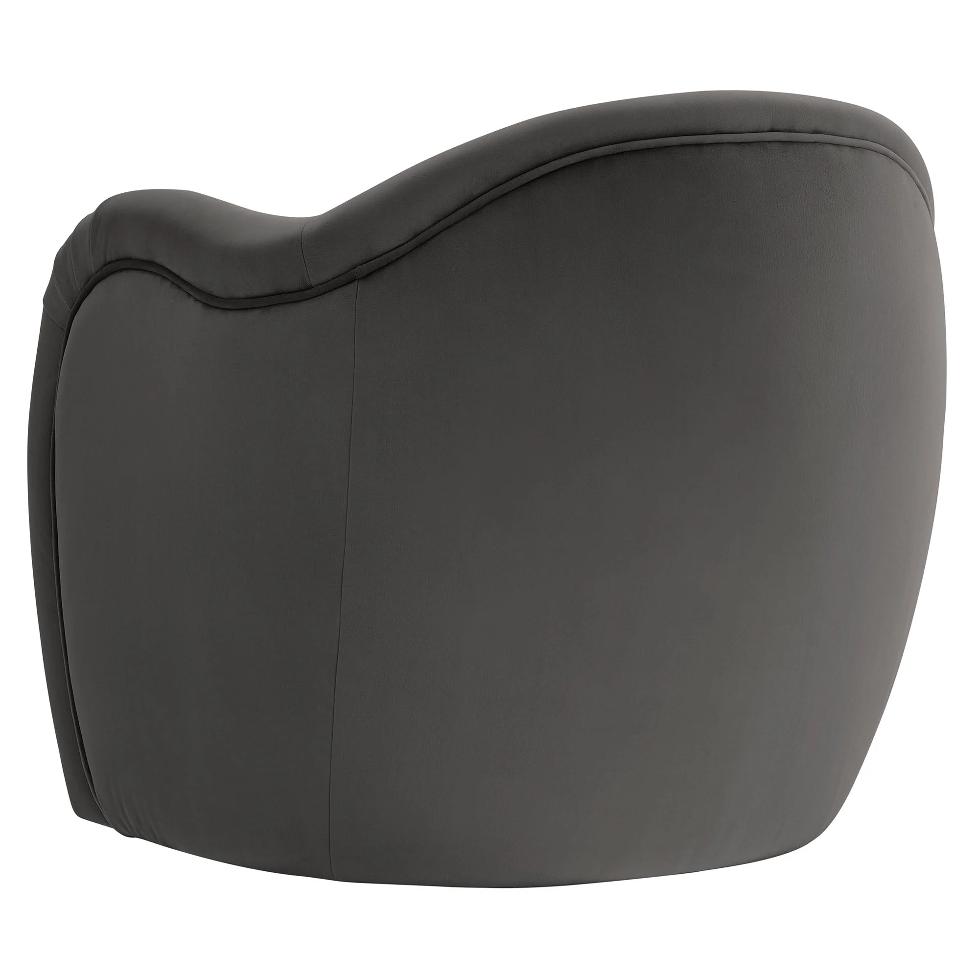 31 Inch Performance Velvet Pleated Barrel Accent Chair - Image 33