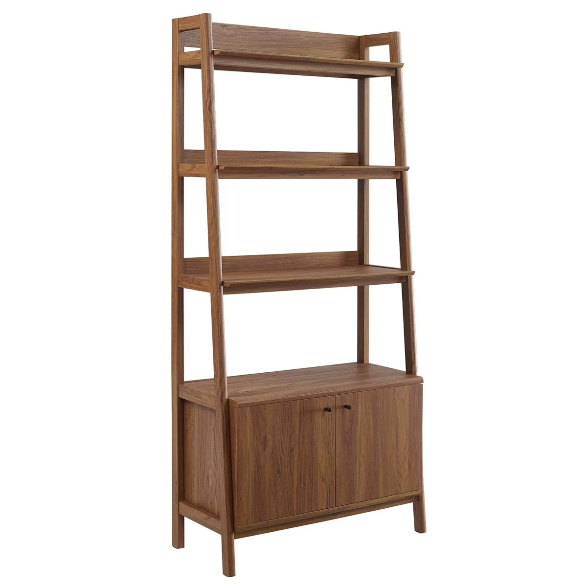 33 Inch Tiered Display Bookshelf with Concealed Storage - Image 7